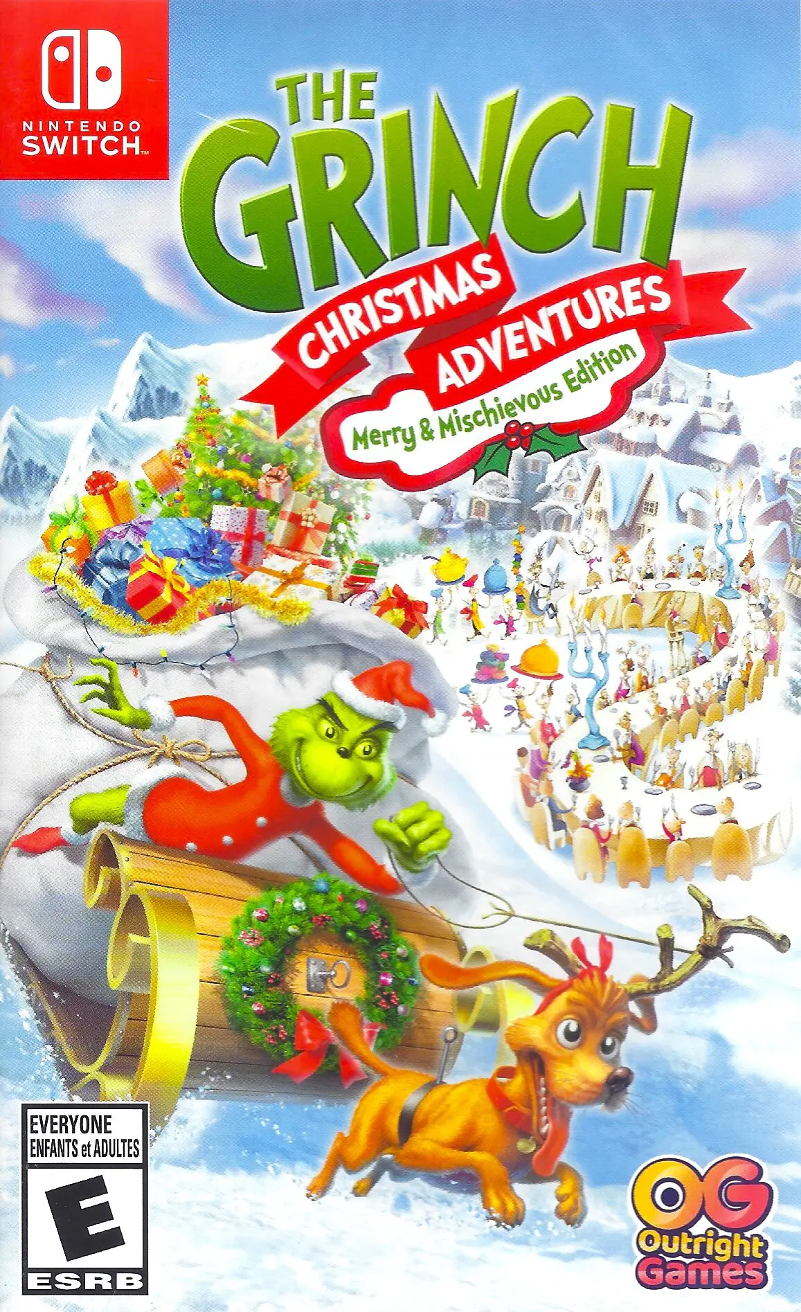 Capa de Grinch: Christmas Adventures [Merry & Mischievous Edition]