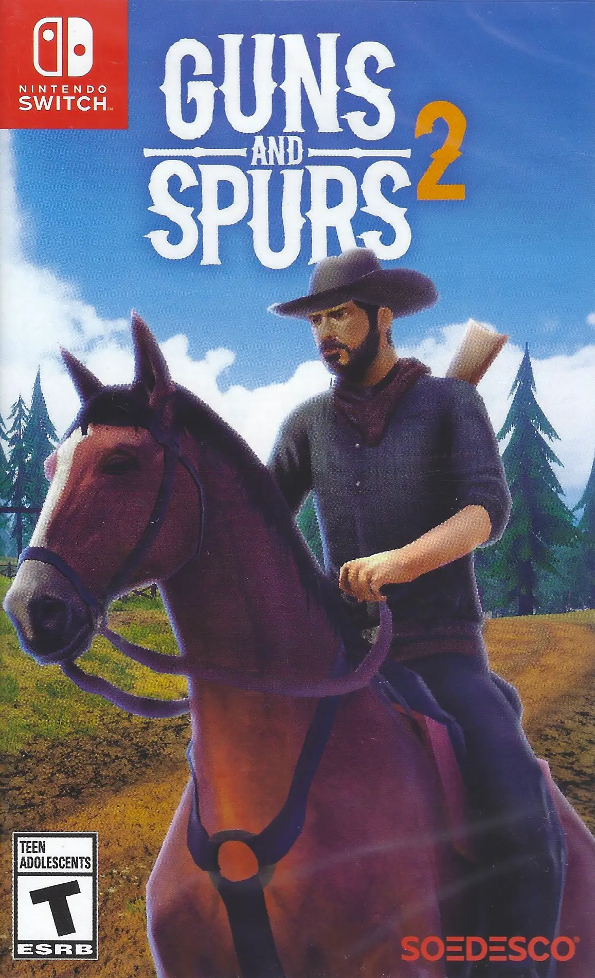 Capa de Guns and Spurs 2