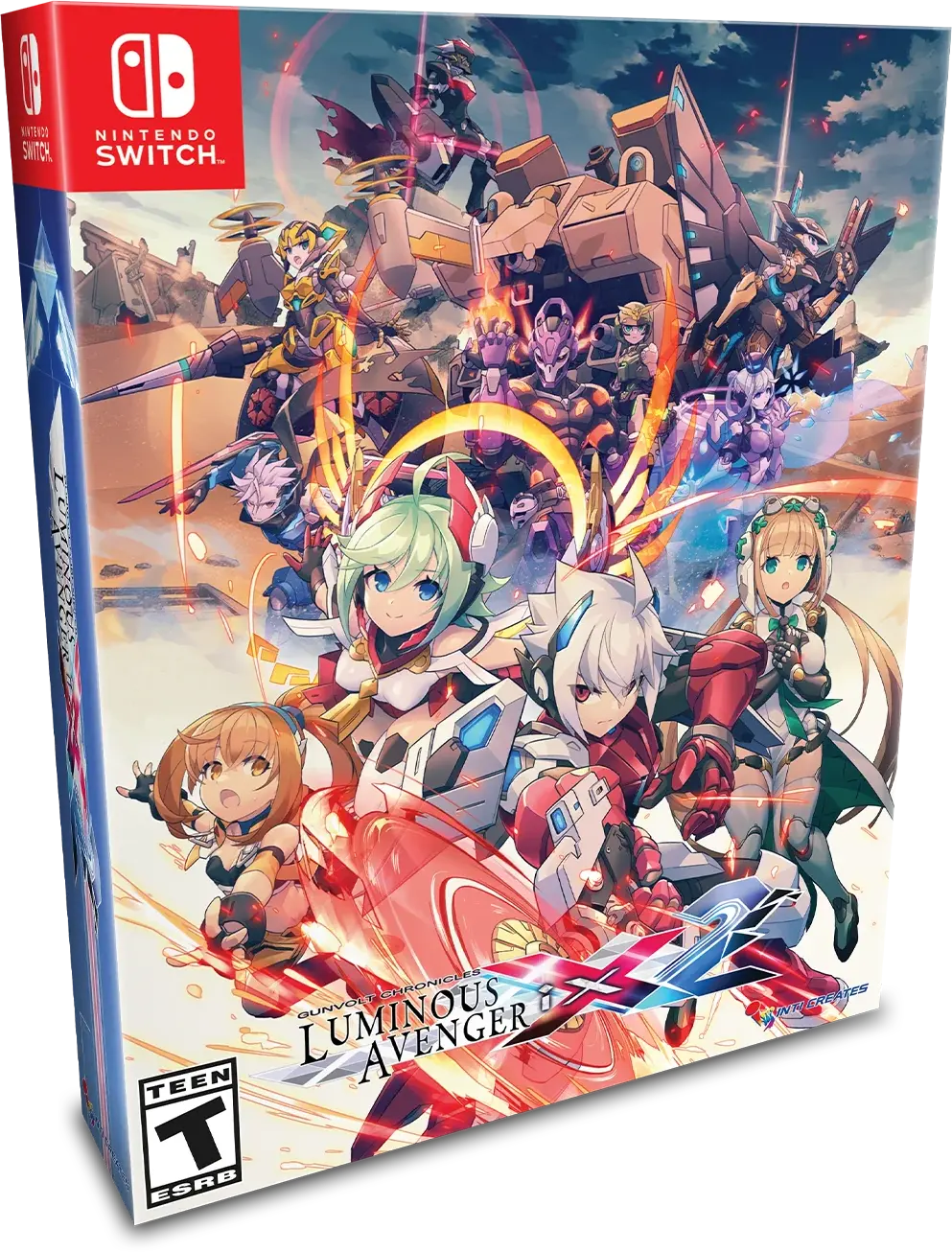 Capa de Gunvolt Chronicles: Luminous Avenger iX 2 [Collector's Edition]
