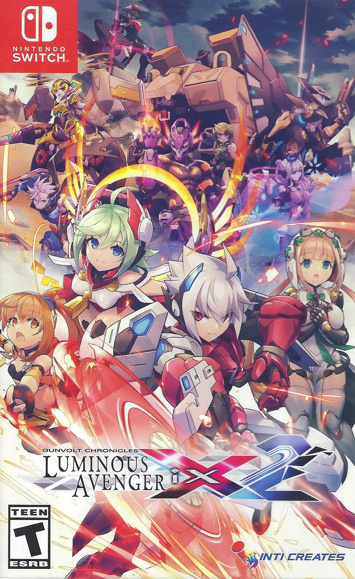 Capa de Gunvolt Chronicles: Luminous Avenger iX 2