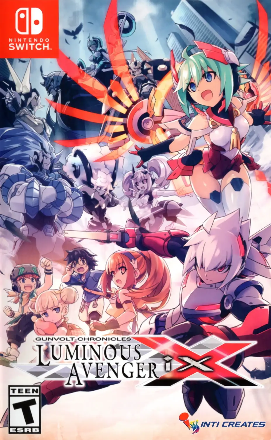 Capa de Gunvolt Chronicles: Luminous Avenger iX