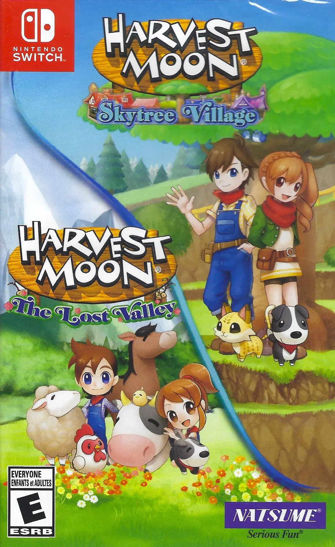 Capa de Harvest Moon: The Lost Valley & Skytree Village
