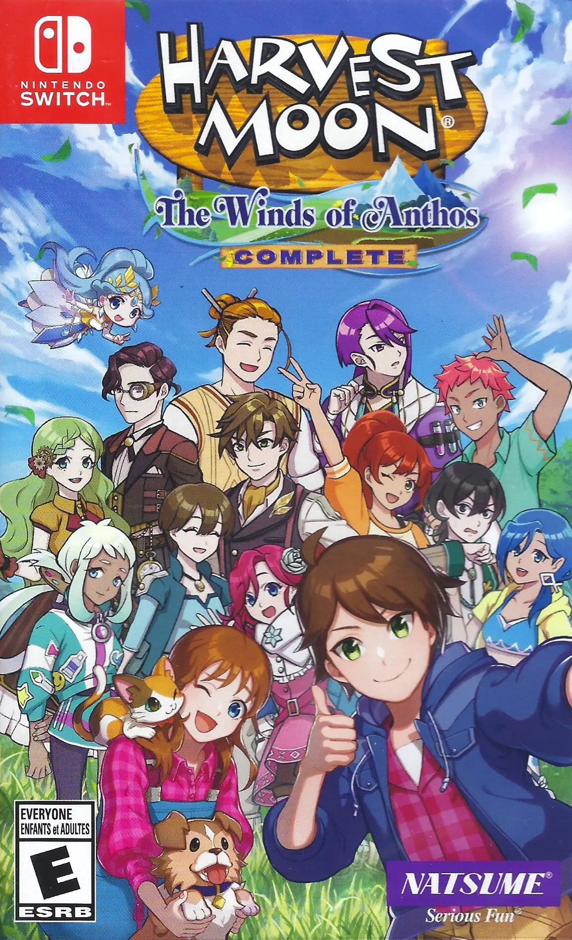 Capa de Harvest Moon: The Winds of Anthos Complete