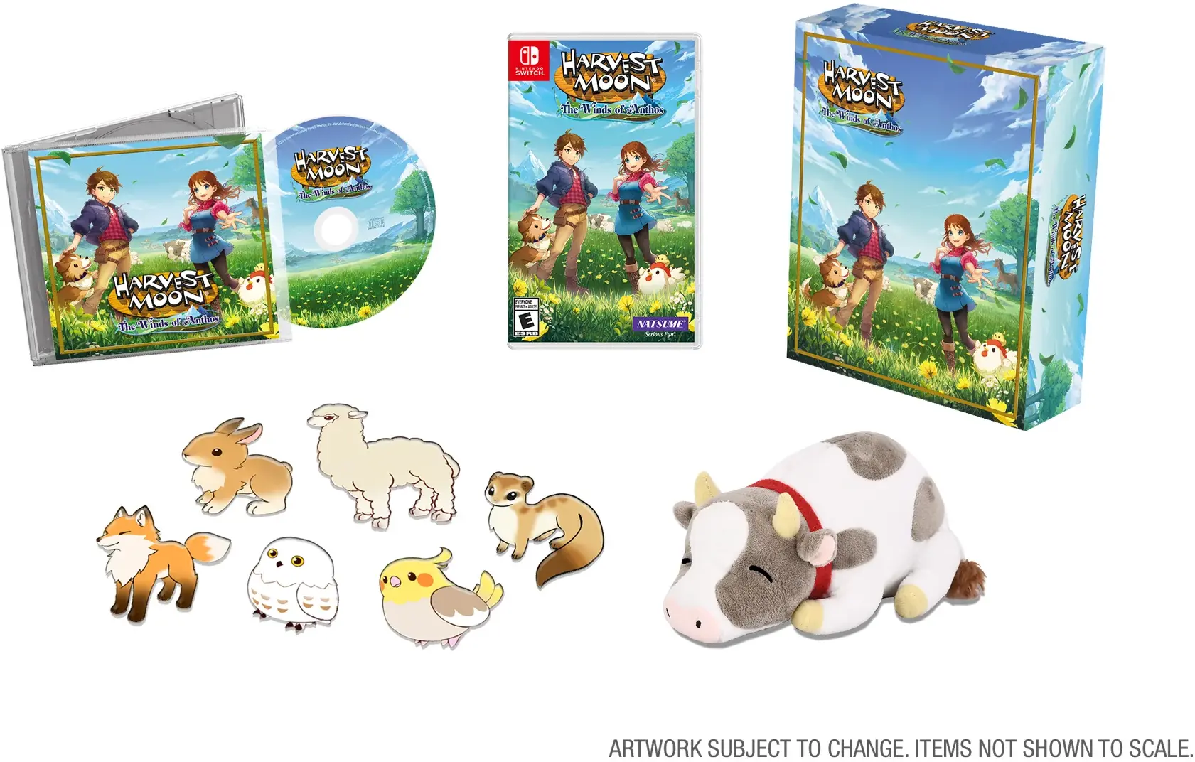 Capa de Harvest Moon: The Winds of Anthos [Limited Edition]