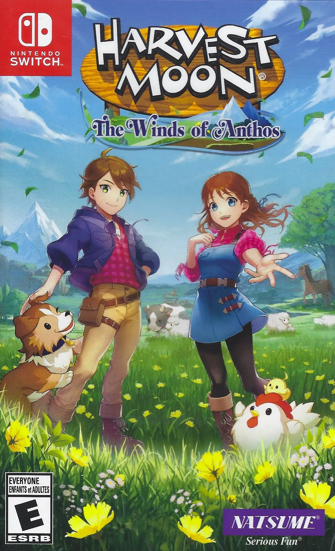 Capa de Harvest Moon: The Winds of Anthos