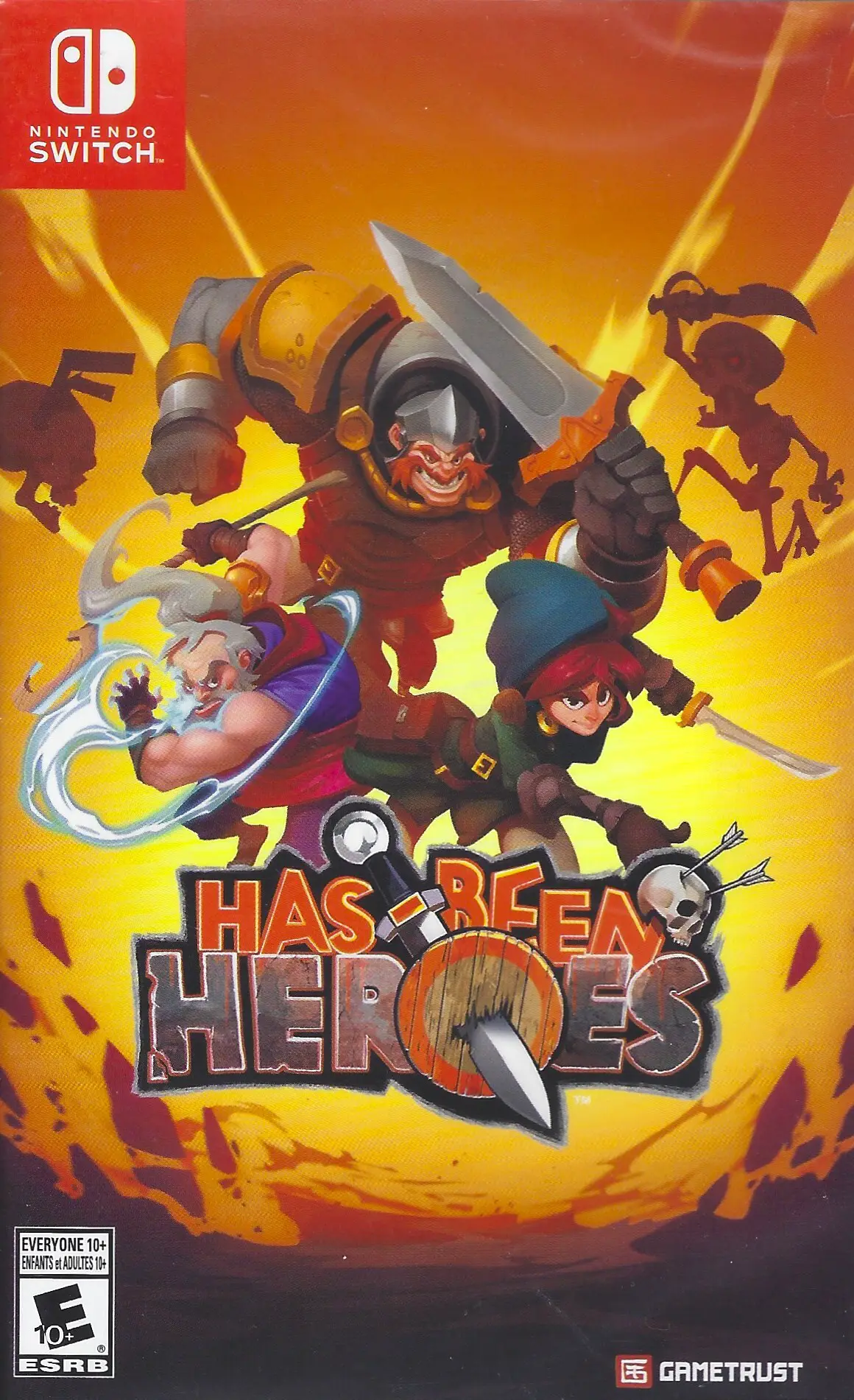 Capa de Has-Been Heroes