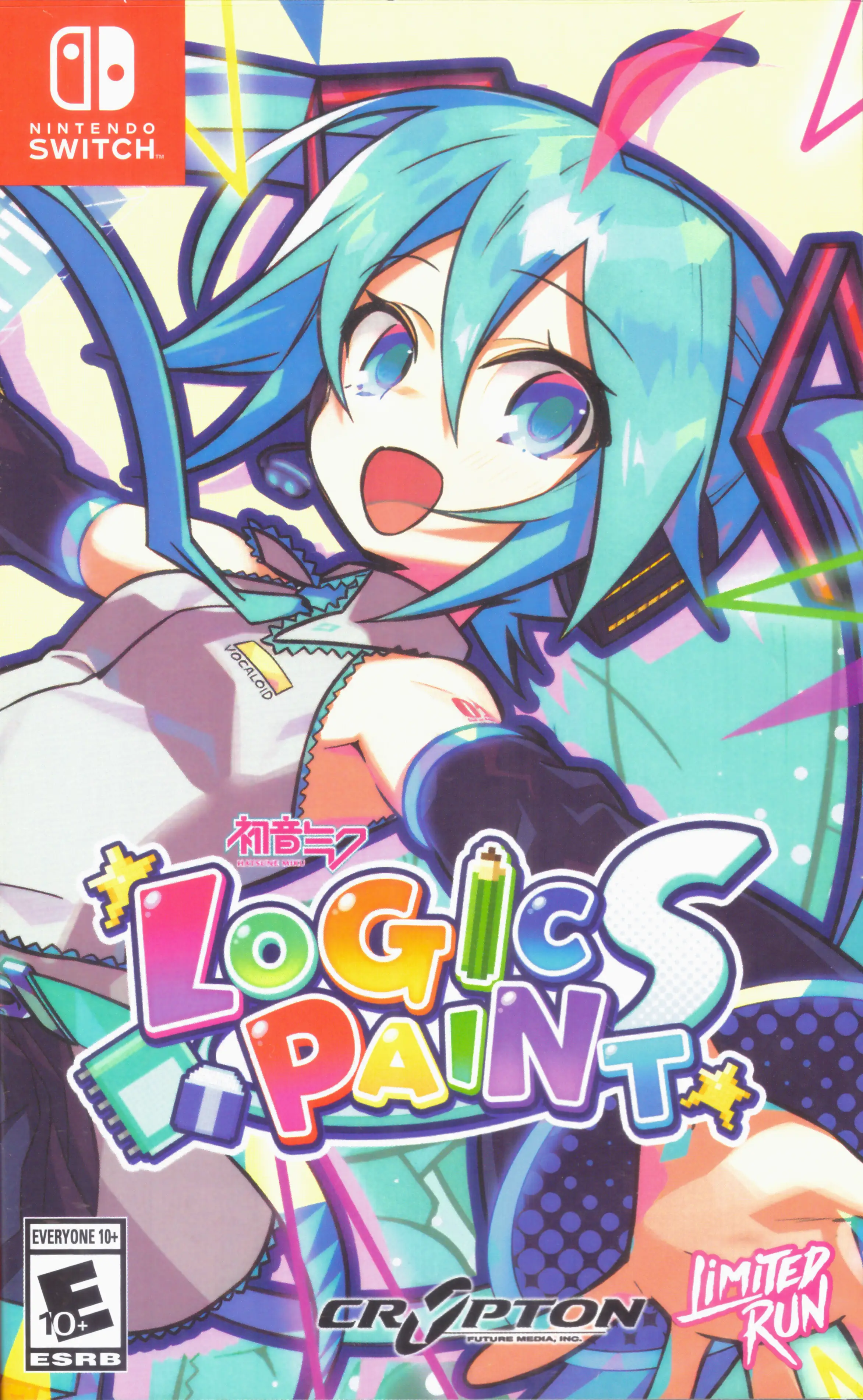 Capa de Hatsune Miku: Logic Paint S