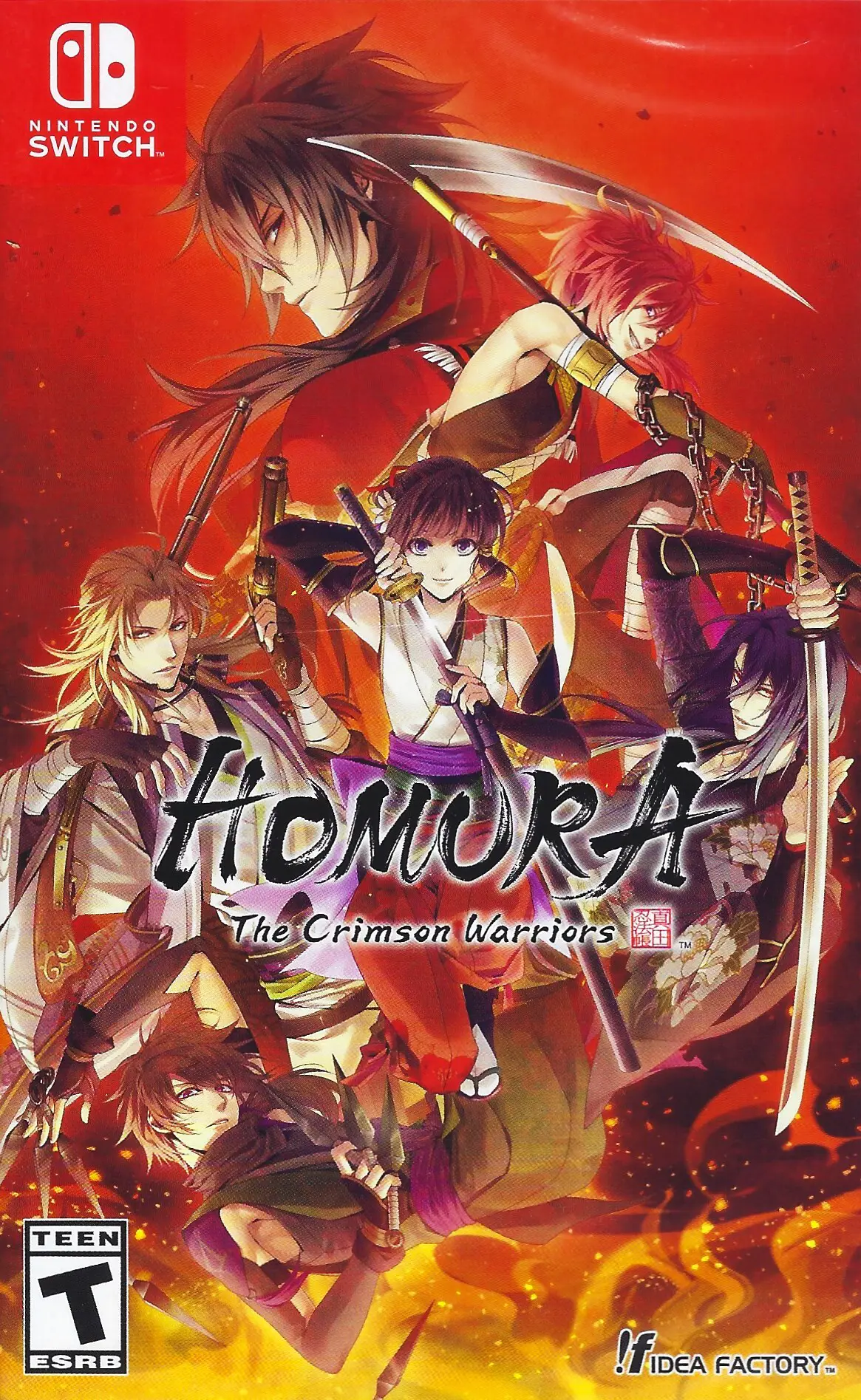 Capa de Homura: The Crimson Warriors