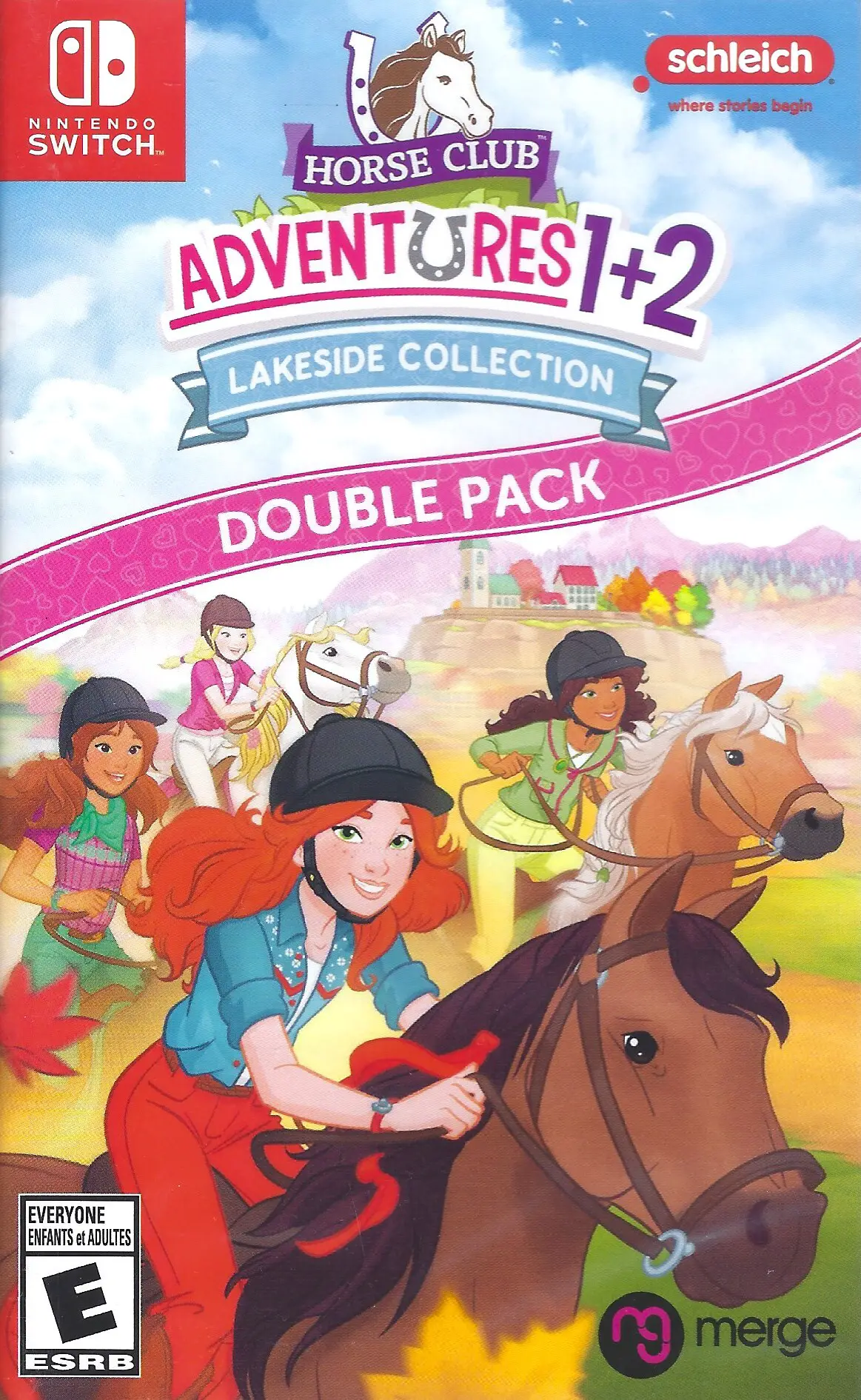Capa de Horse Club Adventures 1+2 Lakeside Collection [Double Pack]
