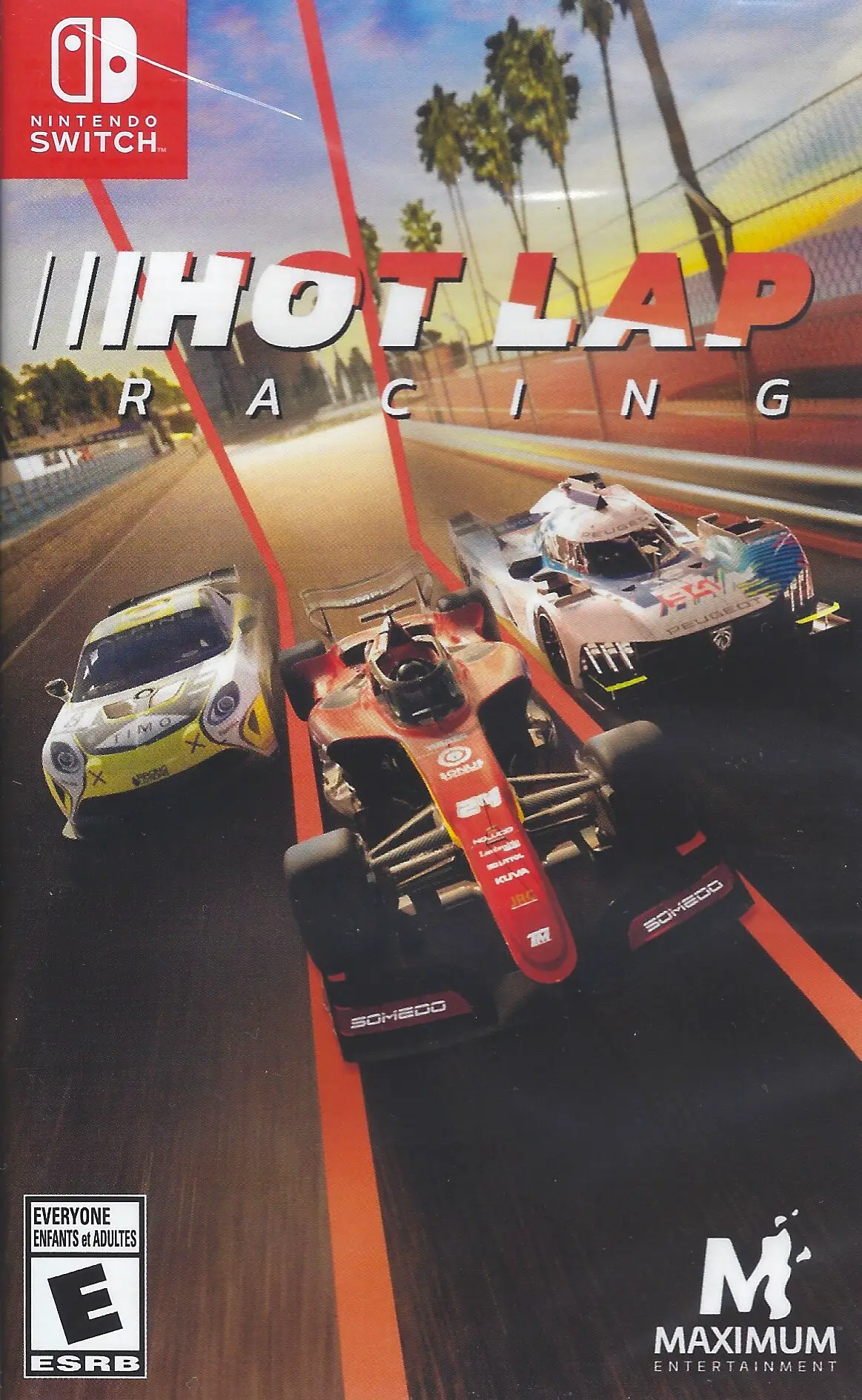 Capa de Hot Lap Racing