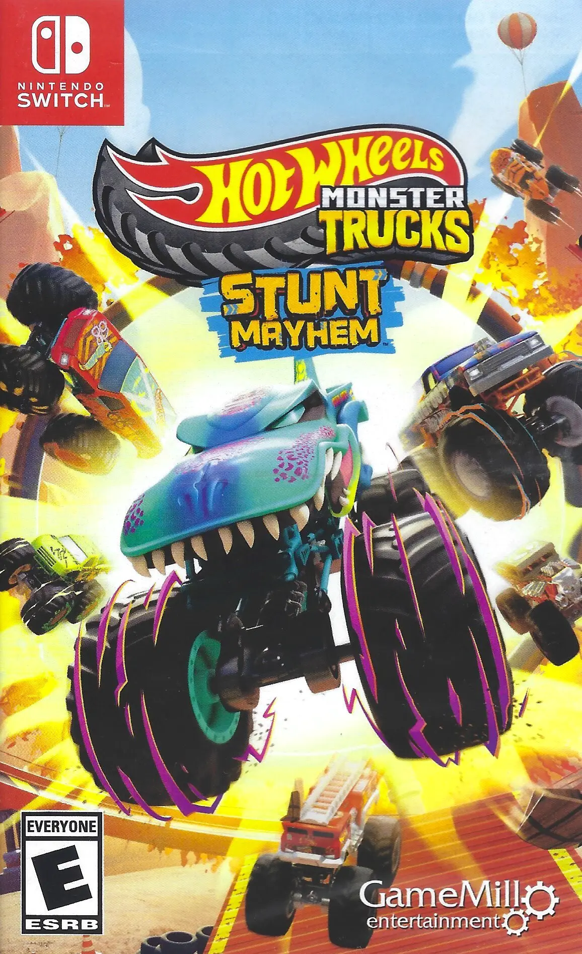 Capa de Hot Wheels Monster Trucks: Stunt Mayhem