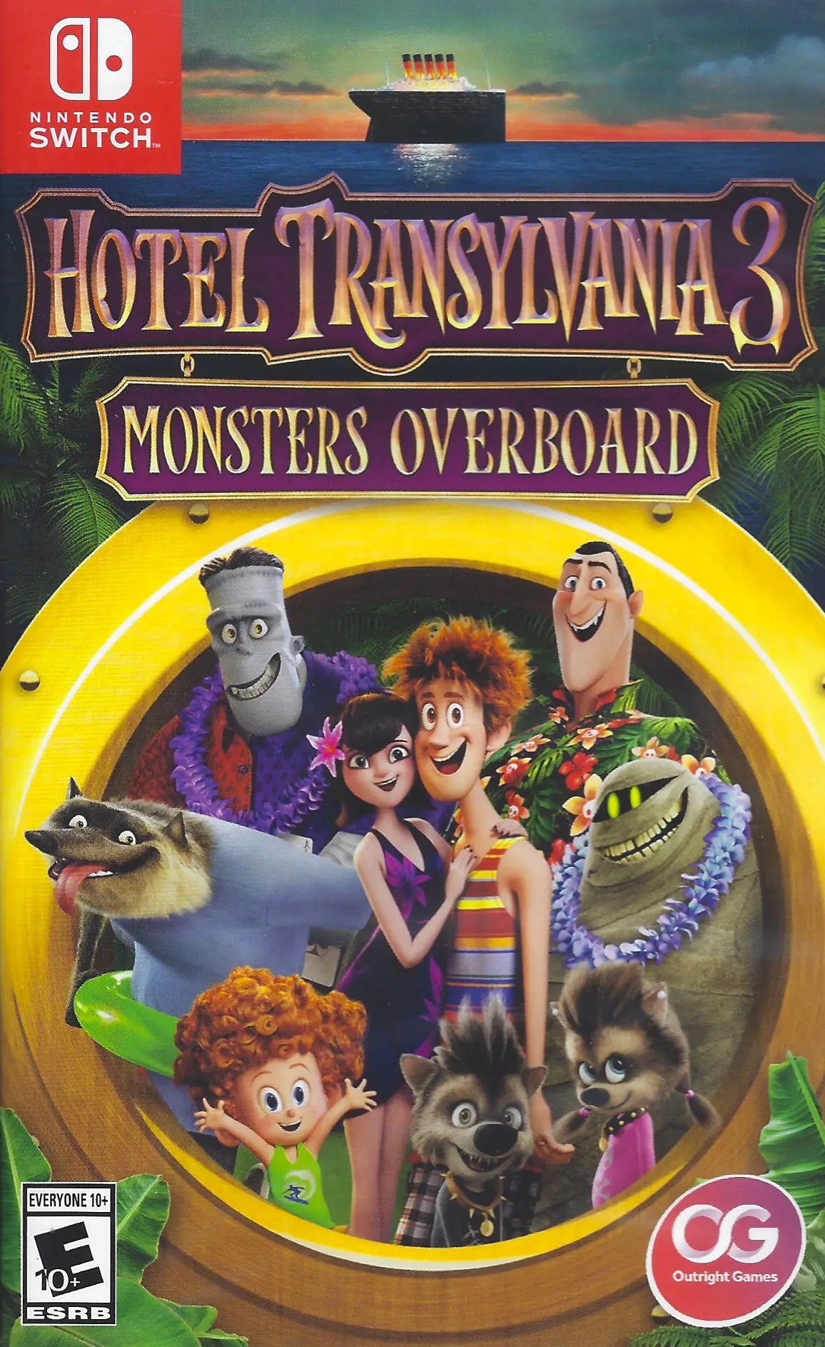 Capa de Hotel Transylvania 3: Monsters Overboard
