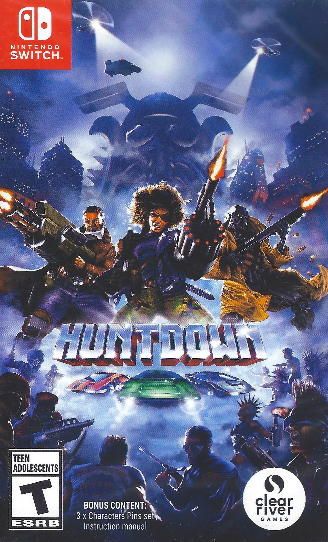 Capa de Huntdown
