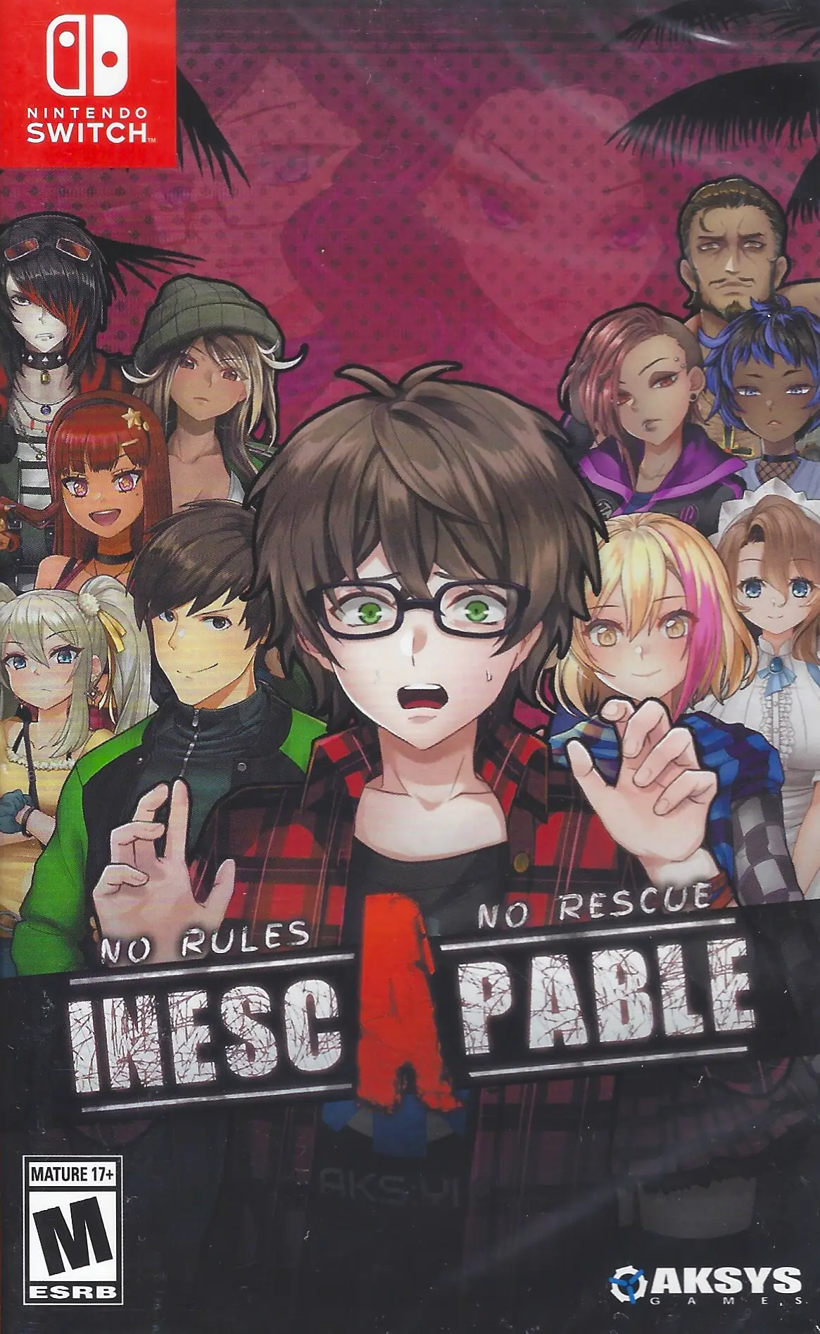 Capa de Inescapable: No Rules, No Rescue