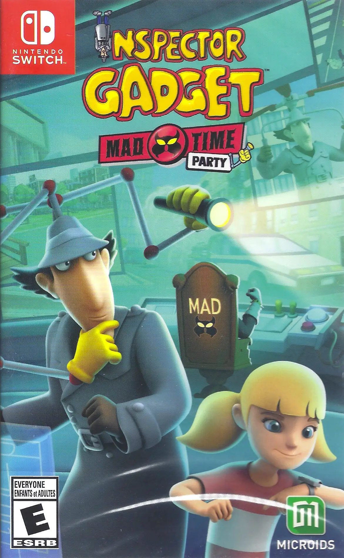 Capa de Inspector Gadget: Mad Time Party