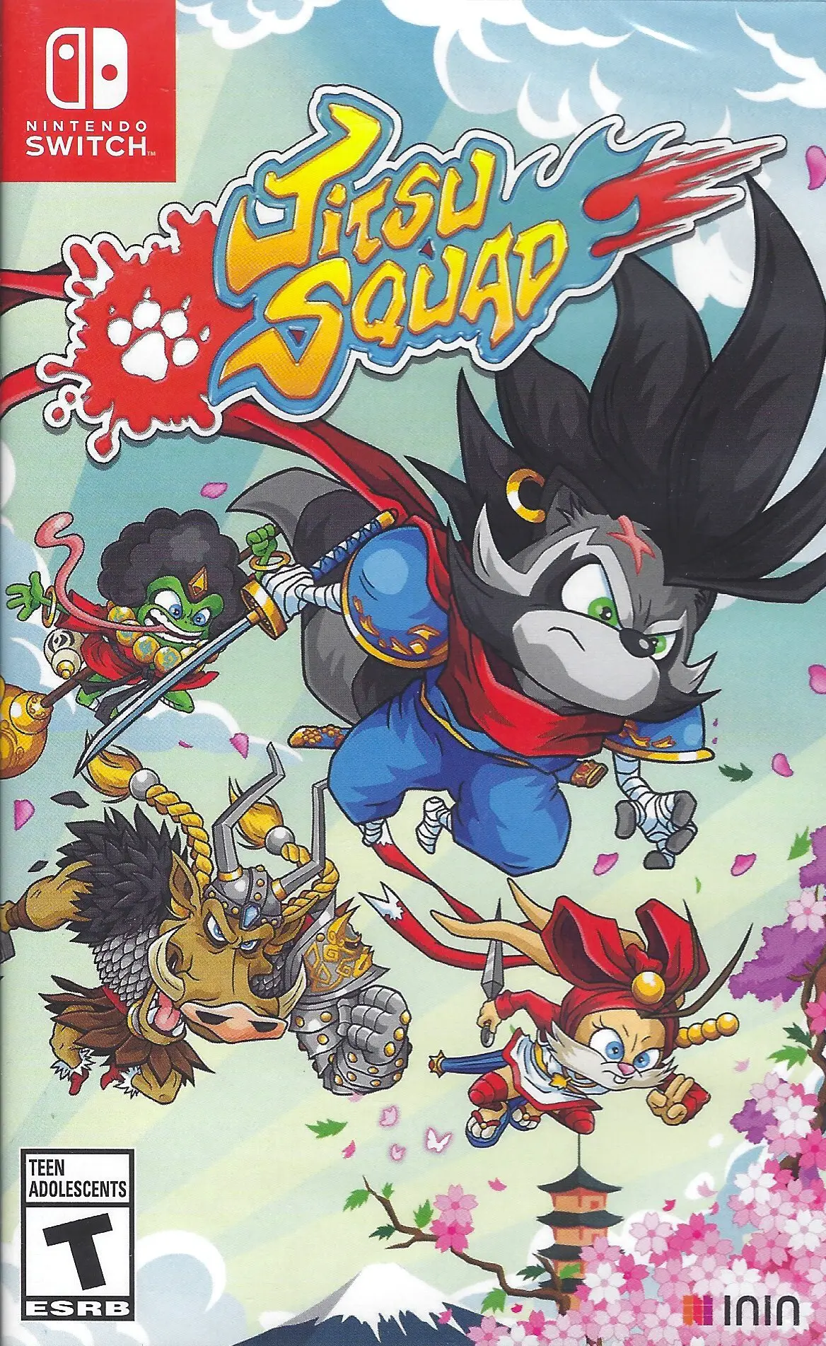 Capa de Jitsu Squad