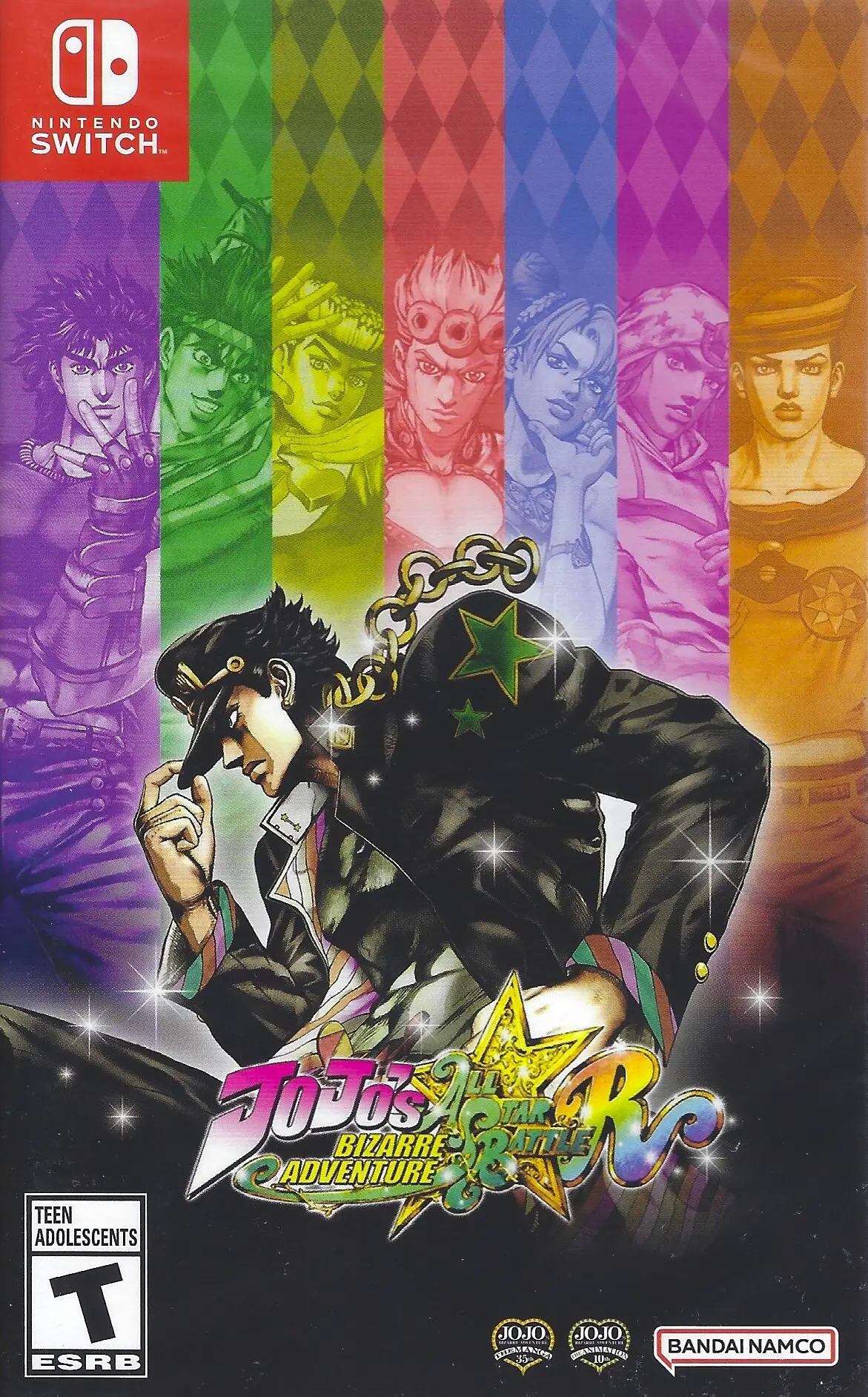 Capa de JoJo's Bizarre Adventure All-Star Battle R