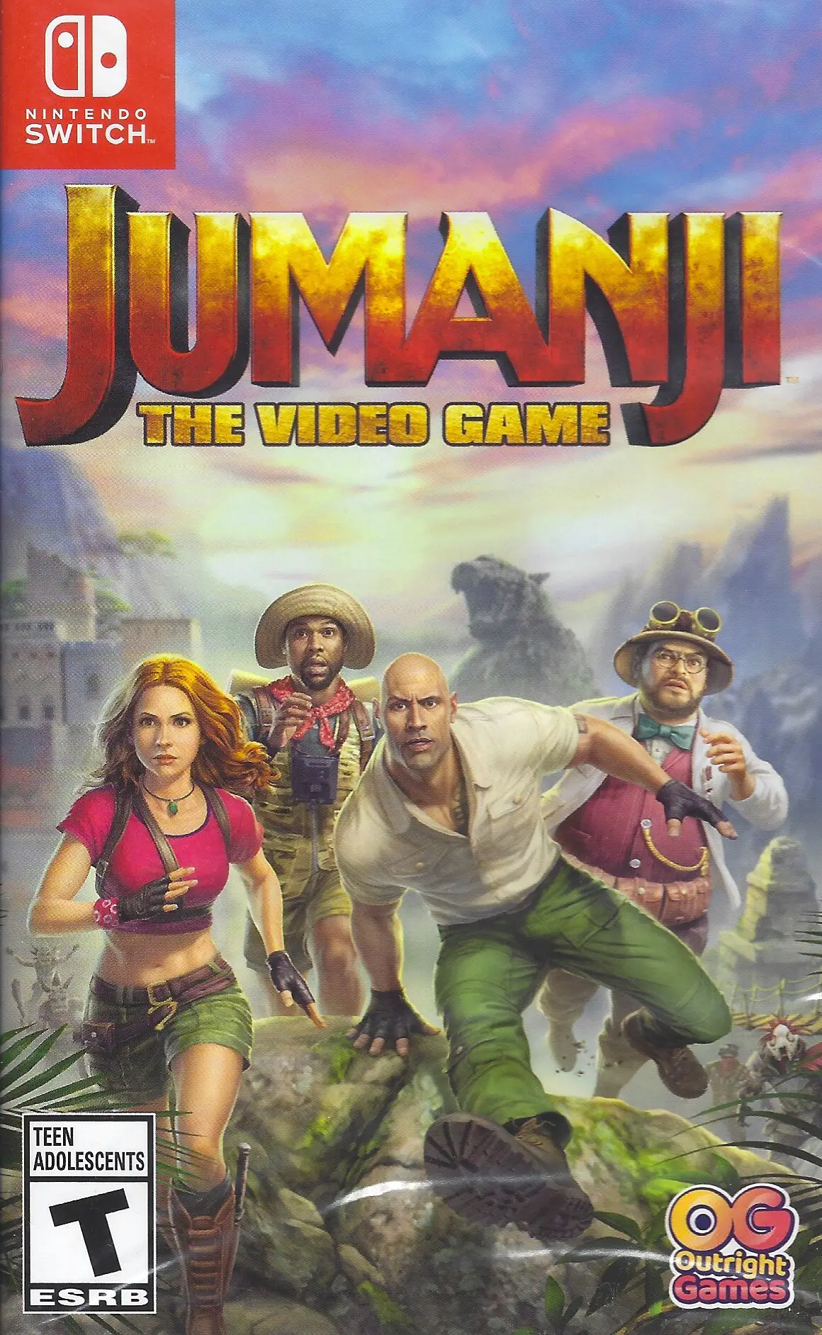 Capa de Jumanji: The Video Game