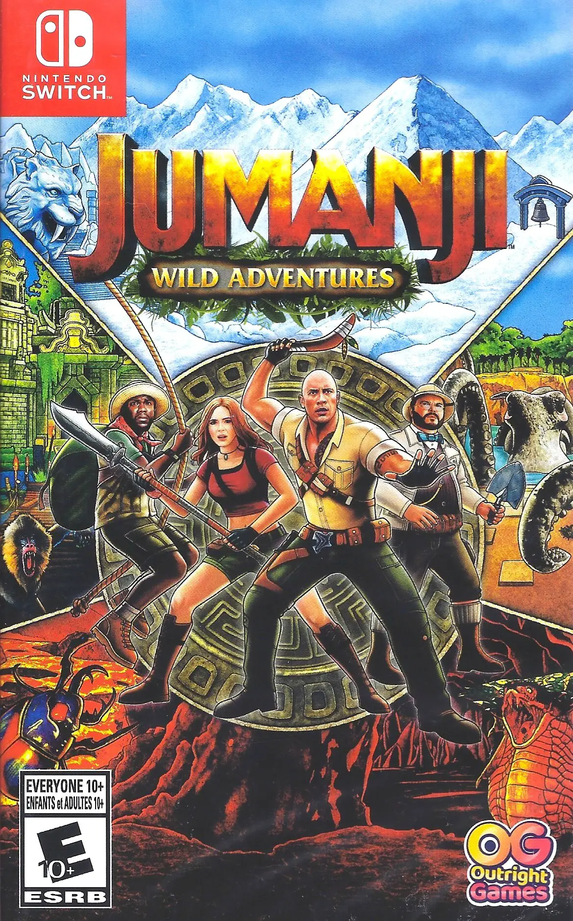 Capa de Jumanji: Wild Adventures