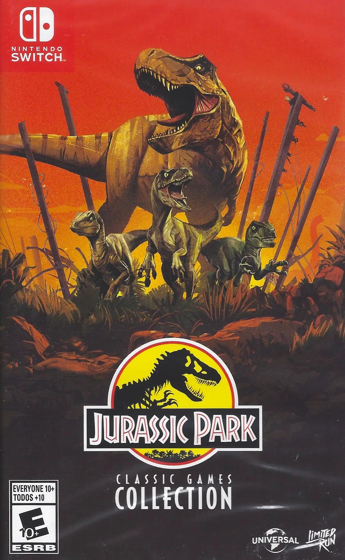 Capa de Jurassic Park: Classic Games Collection [Limited Run]