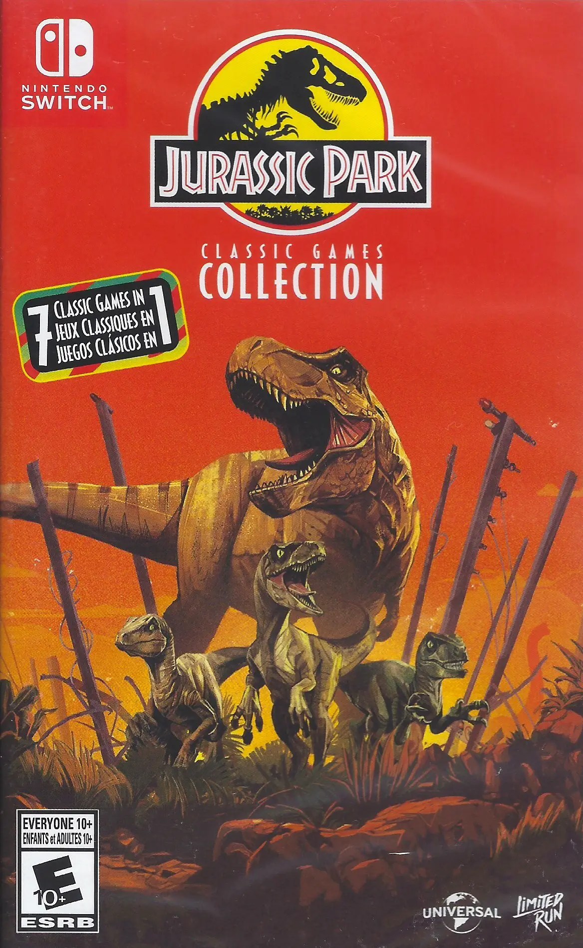 Capa de Jurassic Park: Classic Games Collection