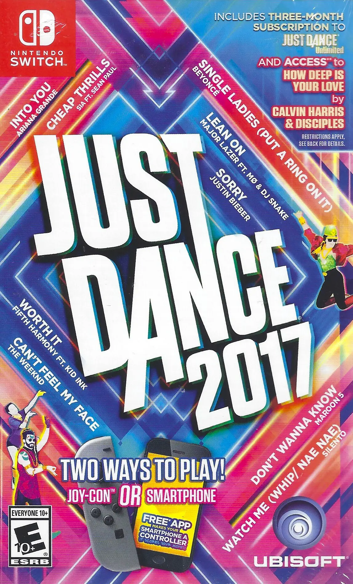 Capa de Just Dance 2017