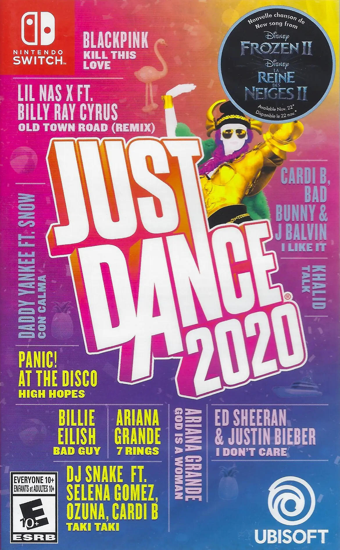 Capa de Just Dance 2020