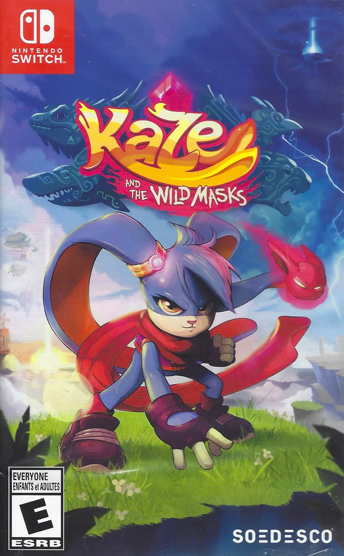 Capa de Kaze and the Wild Masks