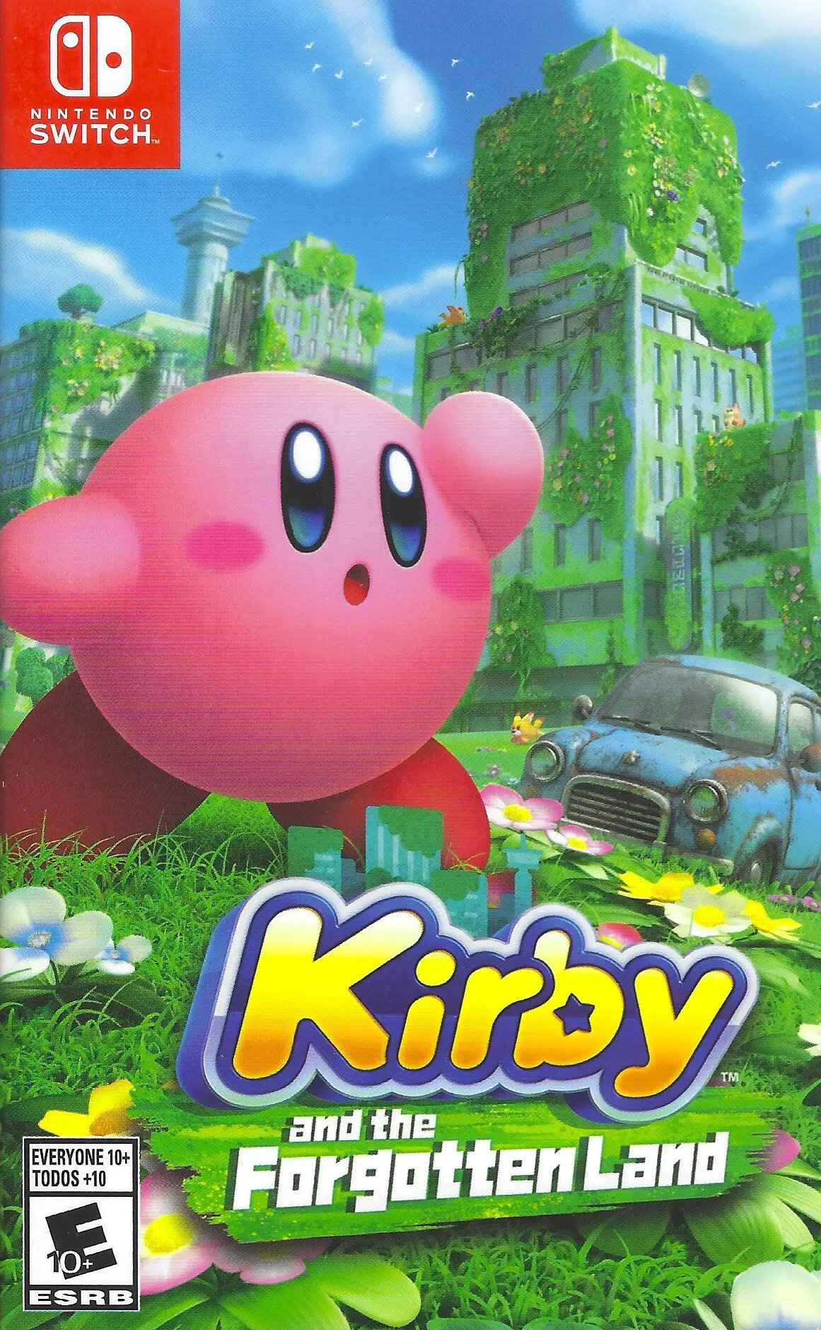 Capa de Kirby and the Forgotten Land