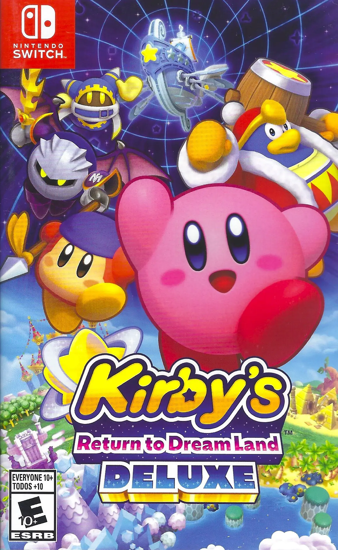 Capa de Kirby's Return to Dream Land Deluxe