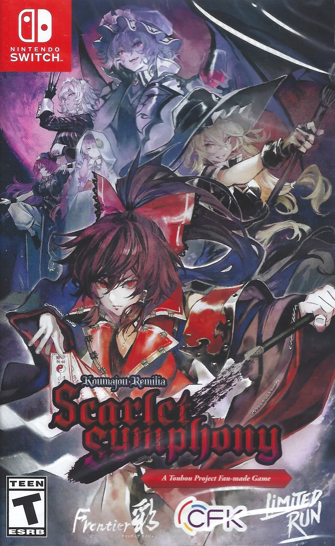 Capa de Koumajou Remilia: Scarlet Symphony