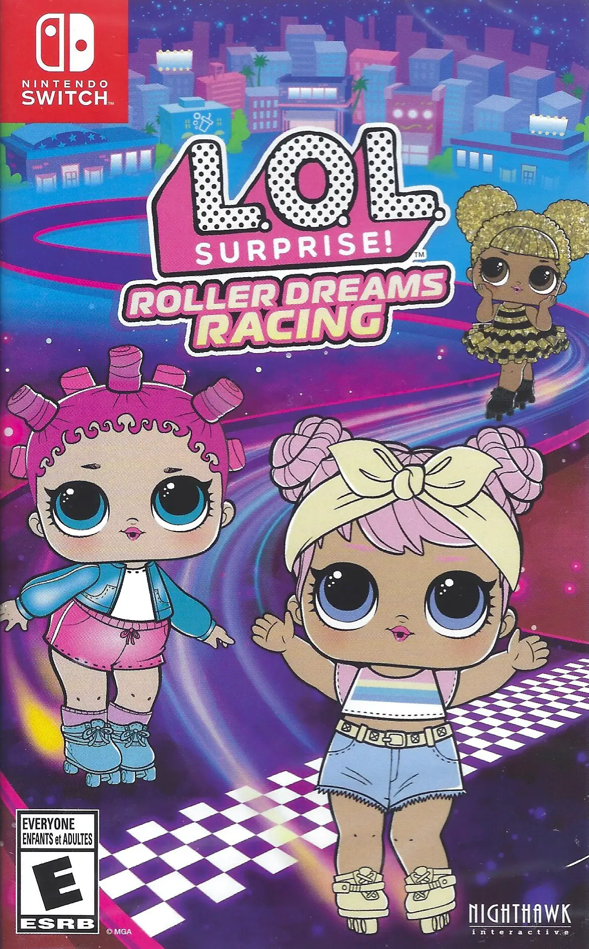 Capa de L.O.L. Surprise! Roller Dreams Racing