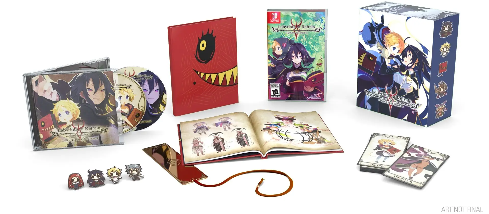 Capa de Labyrinth Of Refrain: Coven Of Dusk - Limited Edition