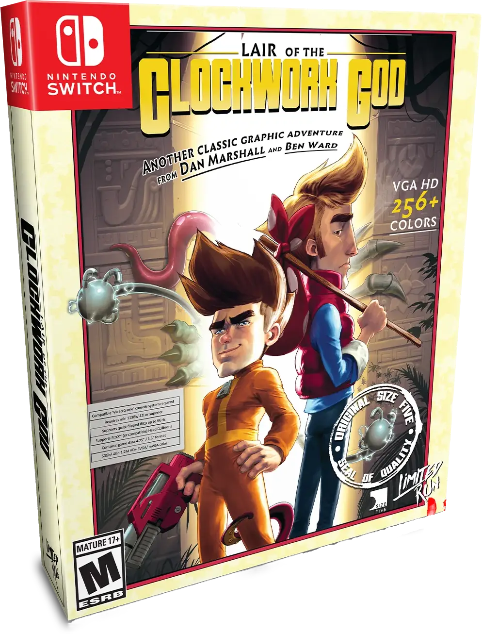 Capa de Lair of the Clockwork God [Collector's Edition]