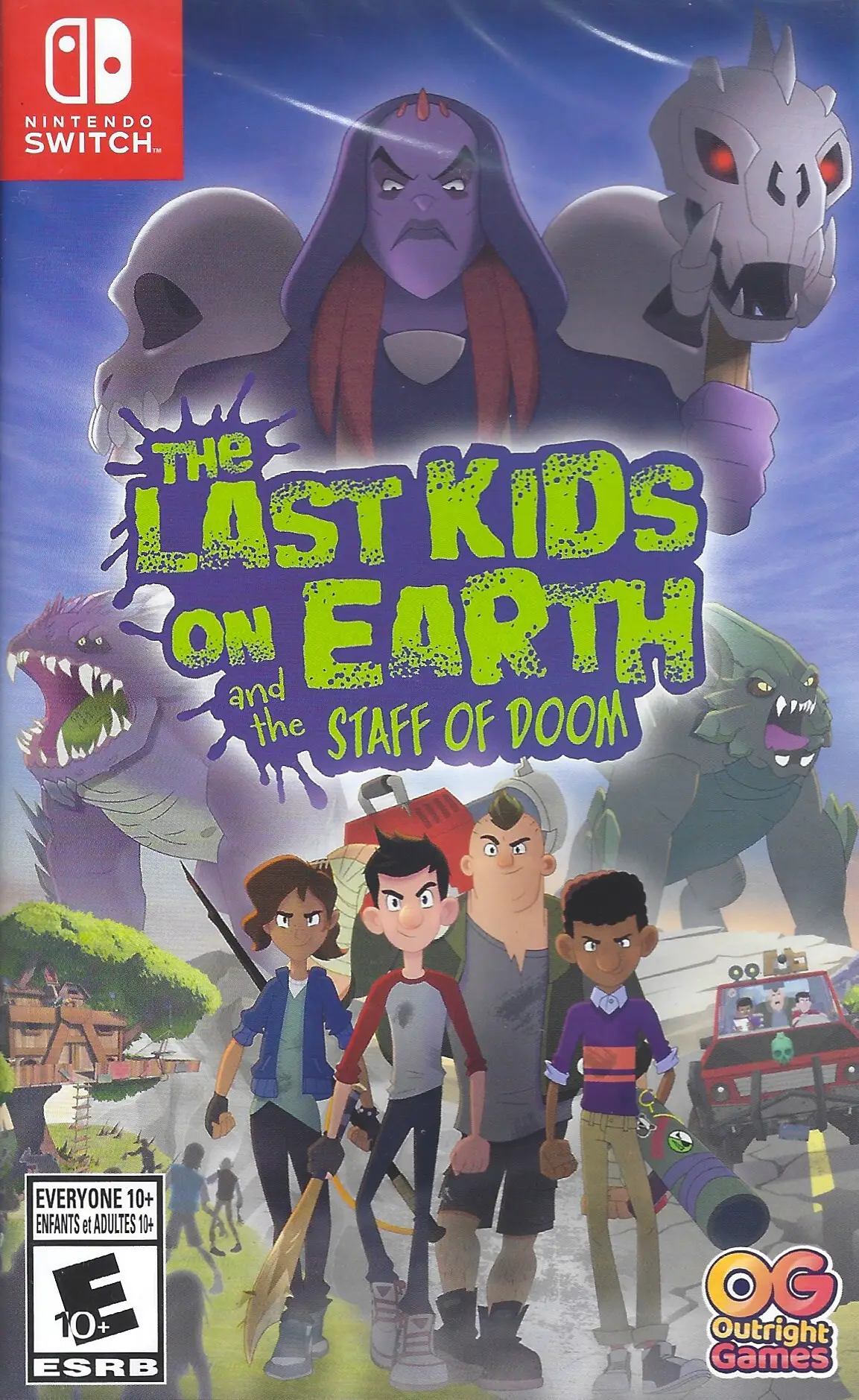 Capa de Last Kids on Earth and the Staff of Doom