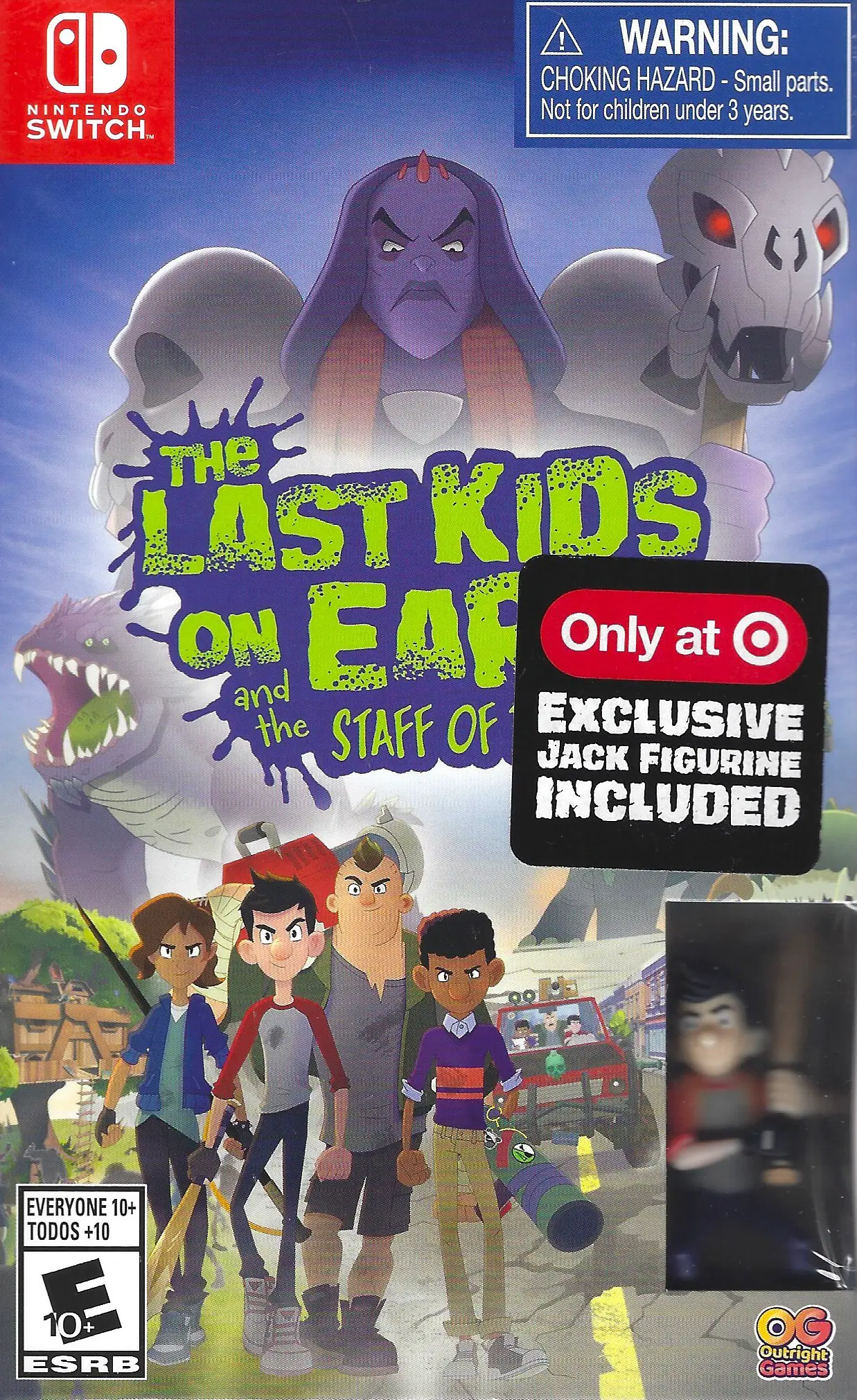 Capa de Last Kids on Earth and the Staff of Doom [Target]