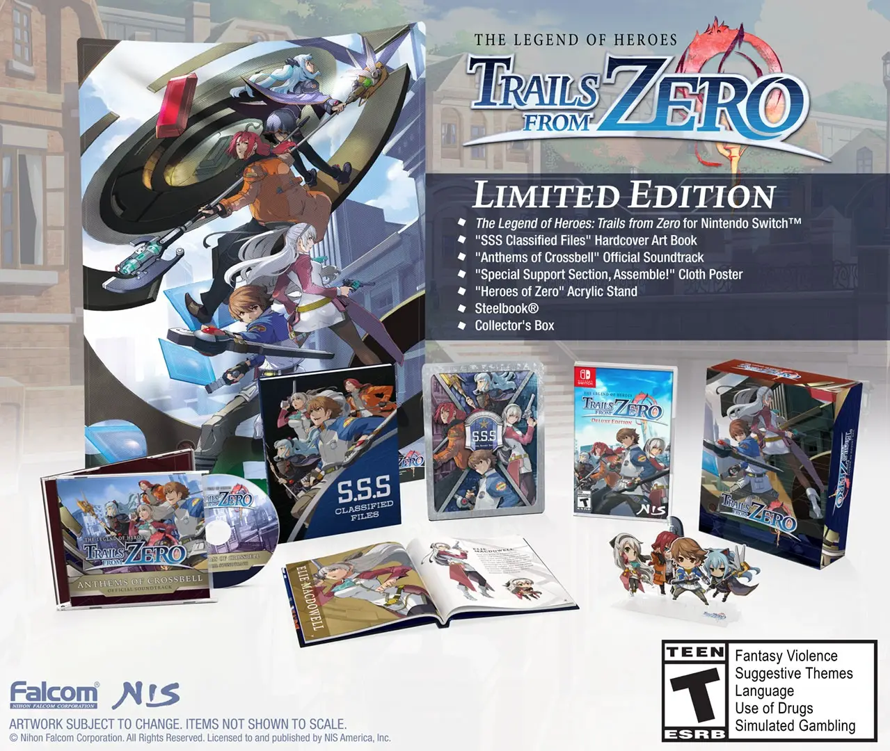 Capa de Legend of Heroes: Trails from Zero [Limited Edition]