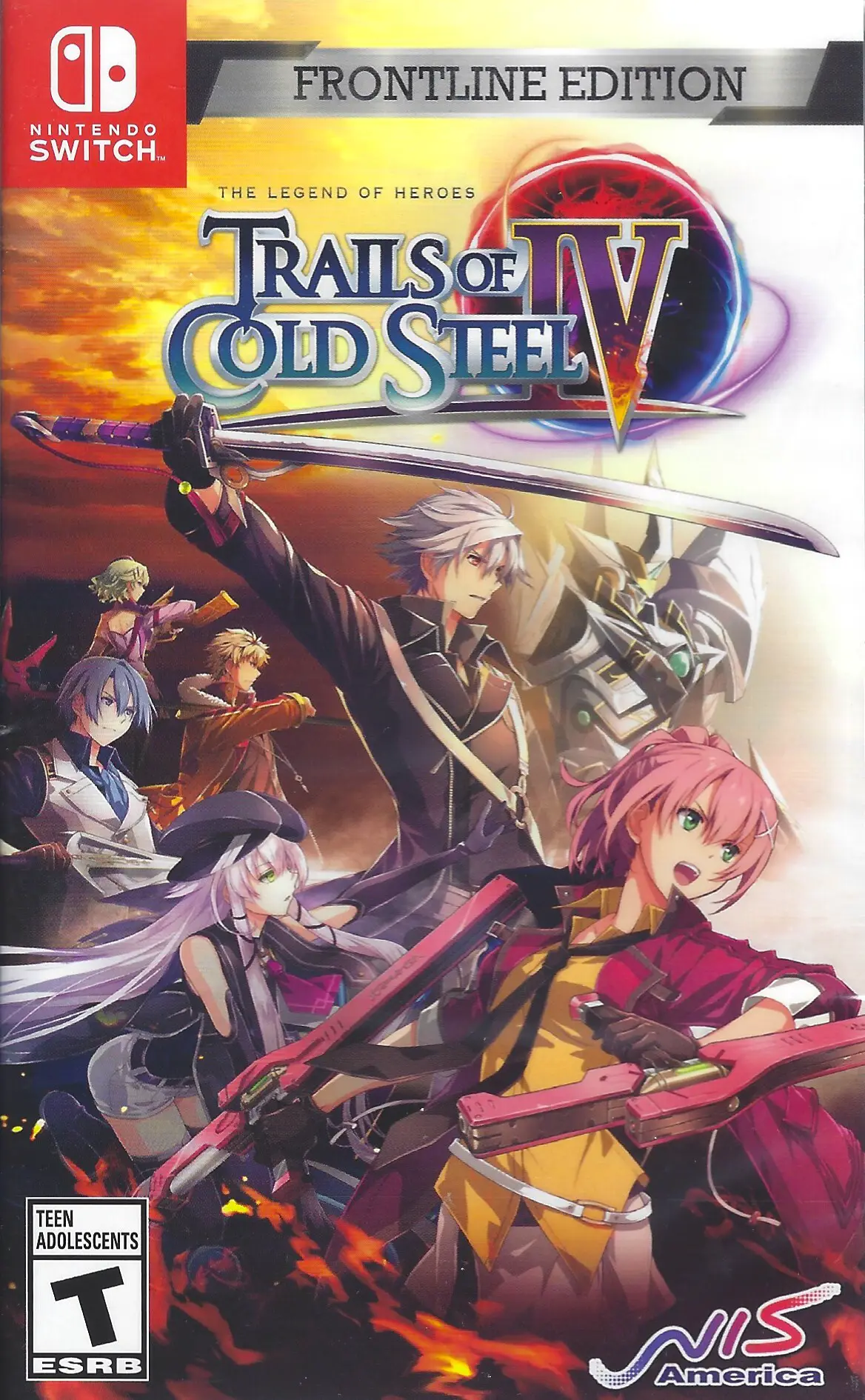 Capa de Legend of Heroes: Trails of Cold Steel IV [Frontline Edition]