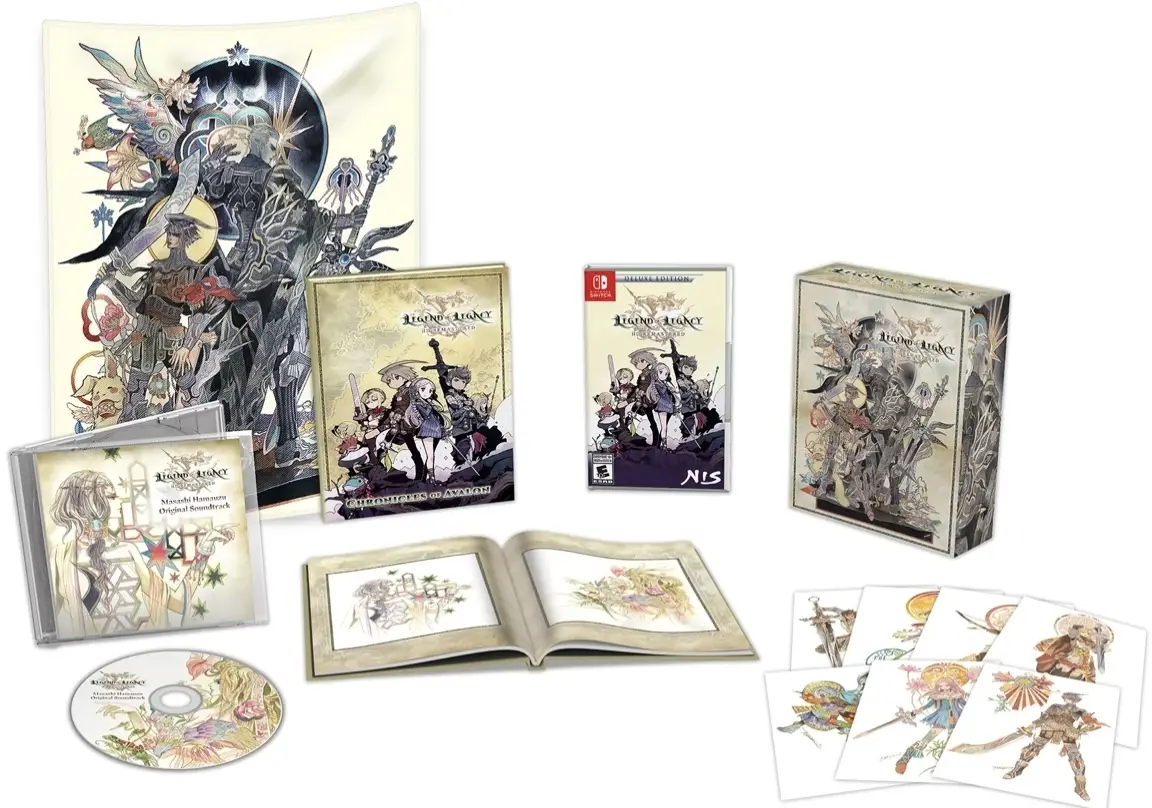 Capa de Legend of Legacy HD Remastered [Limited Edition]