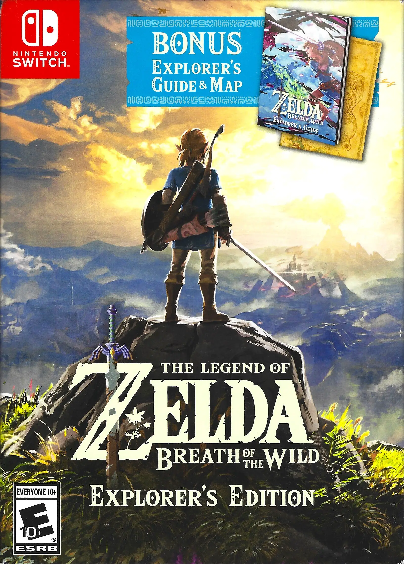 Capa de Legend of Zelda: Breath of the Wild [Explorer's Edition]
