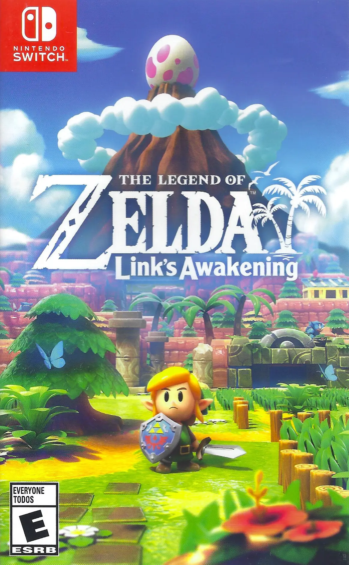 Capa de Legend of Zelda: Link's Awakening