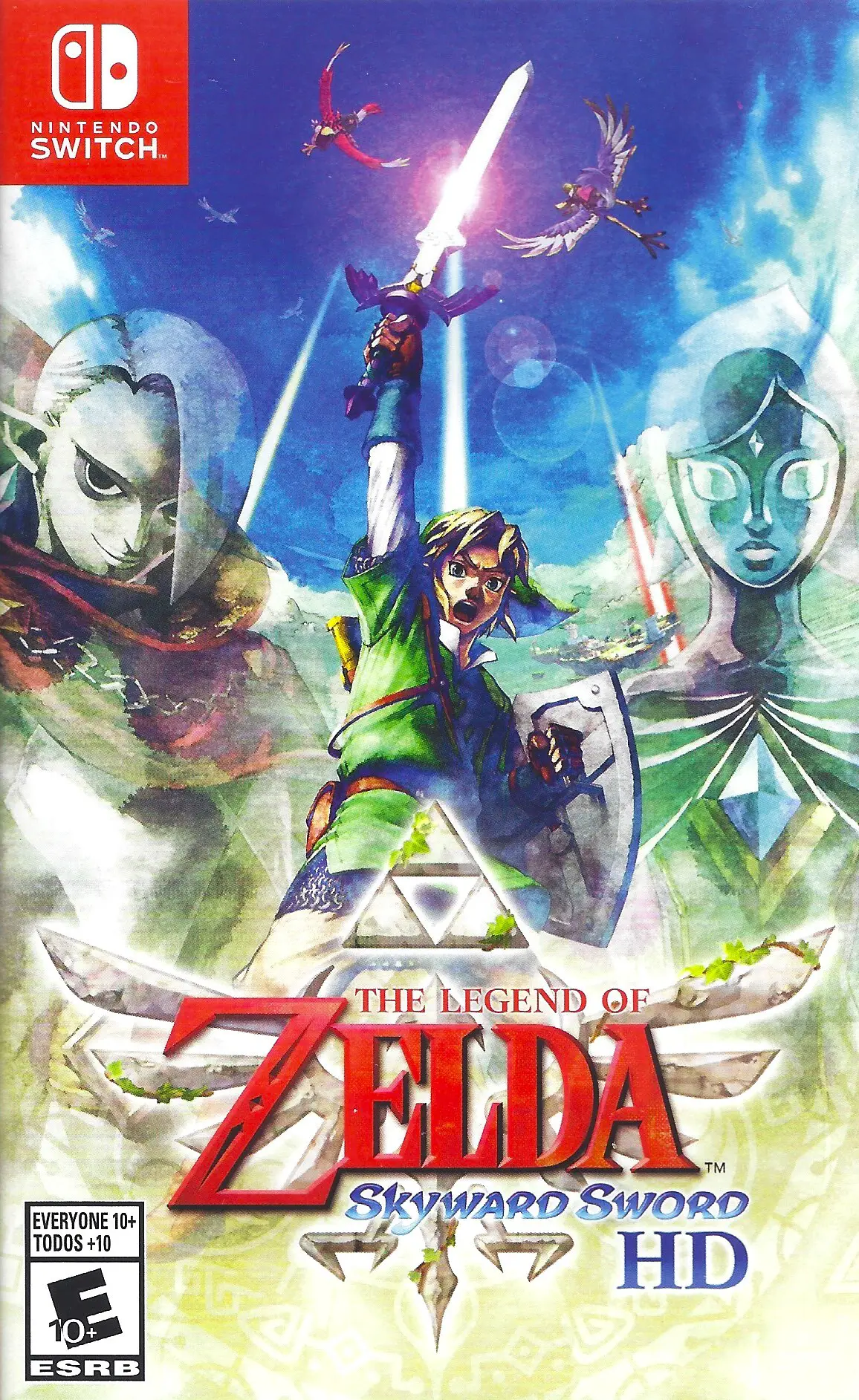 Capa de Legend of Zelda: Skyward Sword HD
