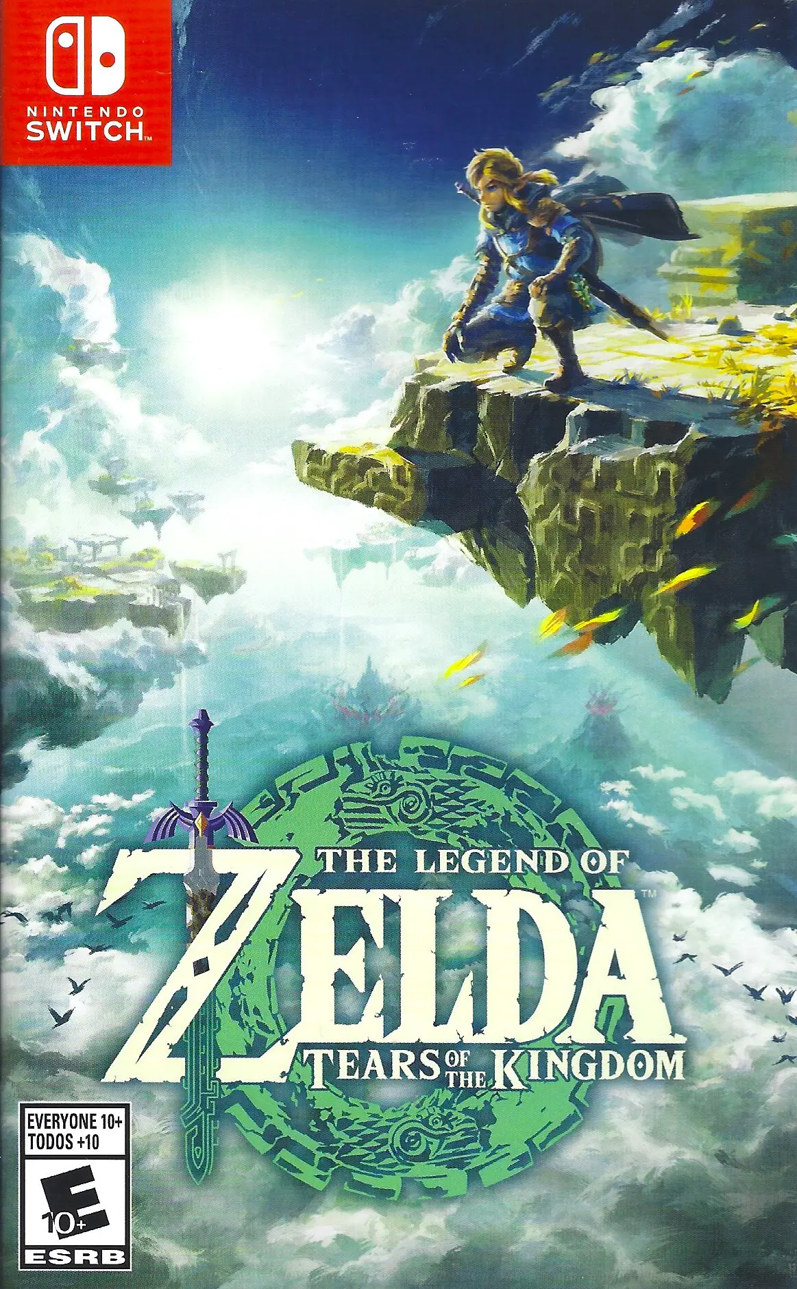 Capa de Legend of Zelda: Tears of the Kingdom