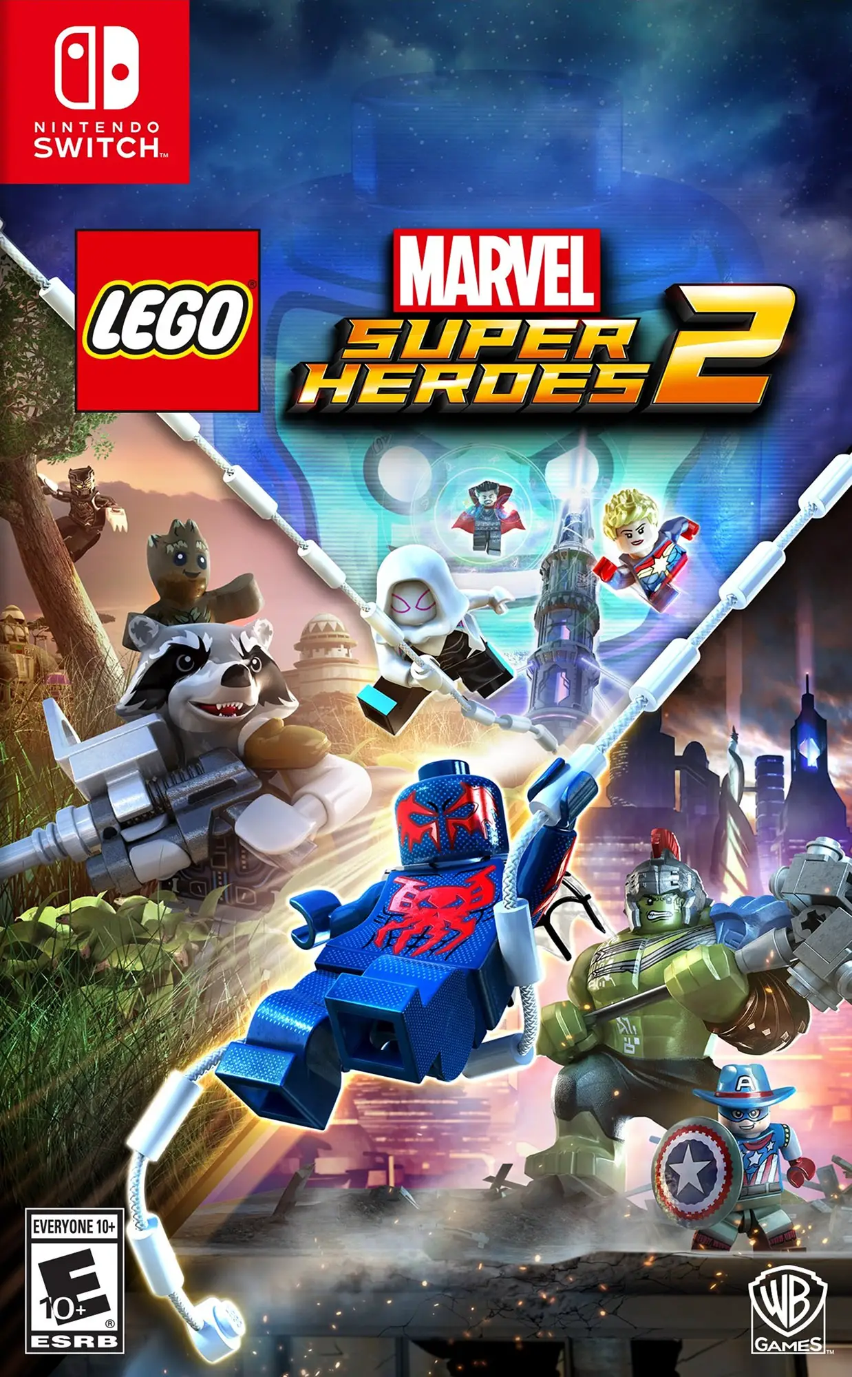 Capa de LEGO Marvel Super Heroes 2
