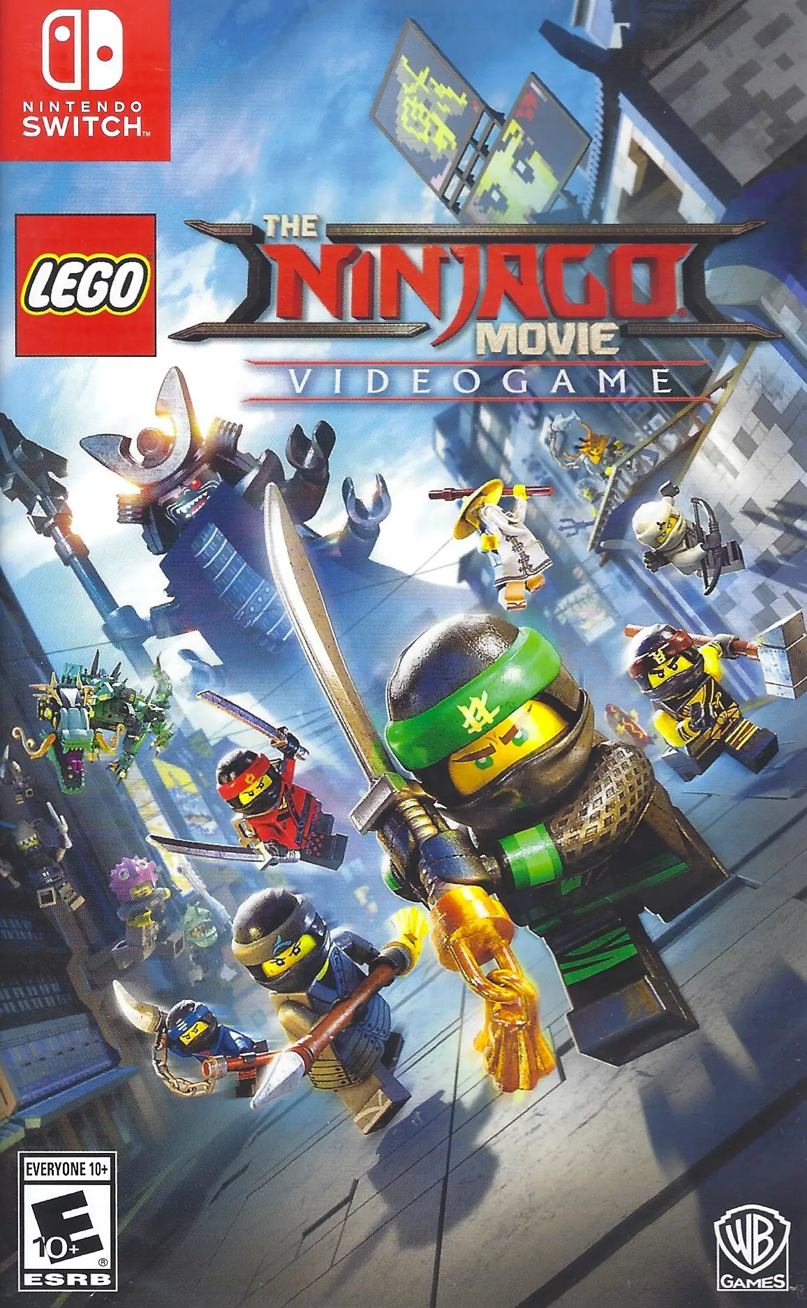 Capa de LEGO NINJAGO Movie Video Game