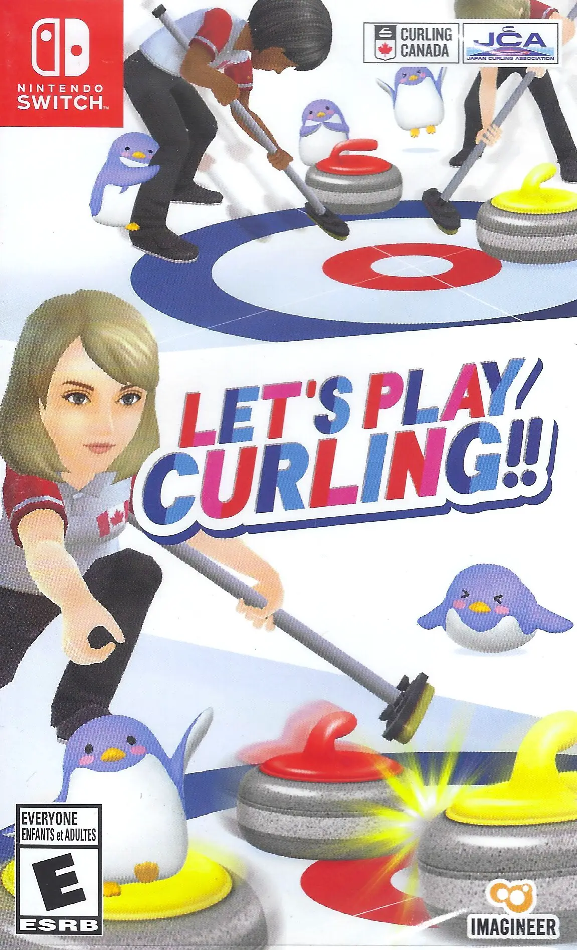 Capa de Let's Play Curling!!