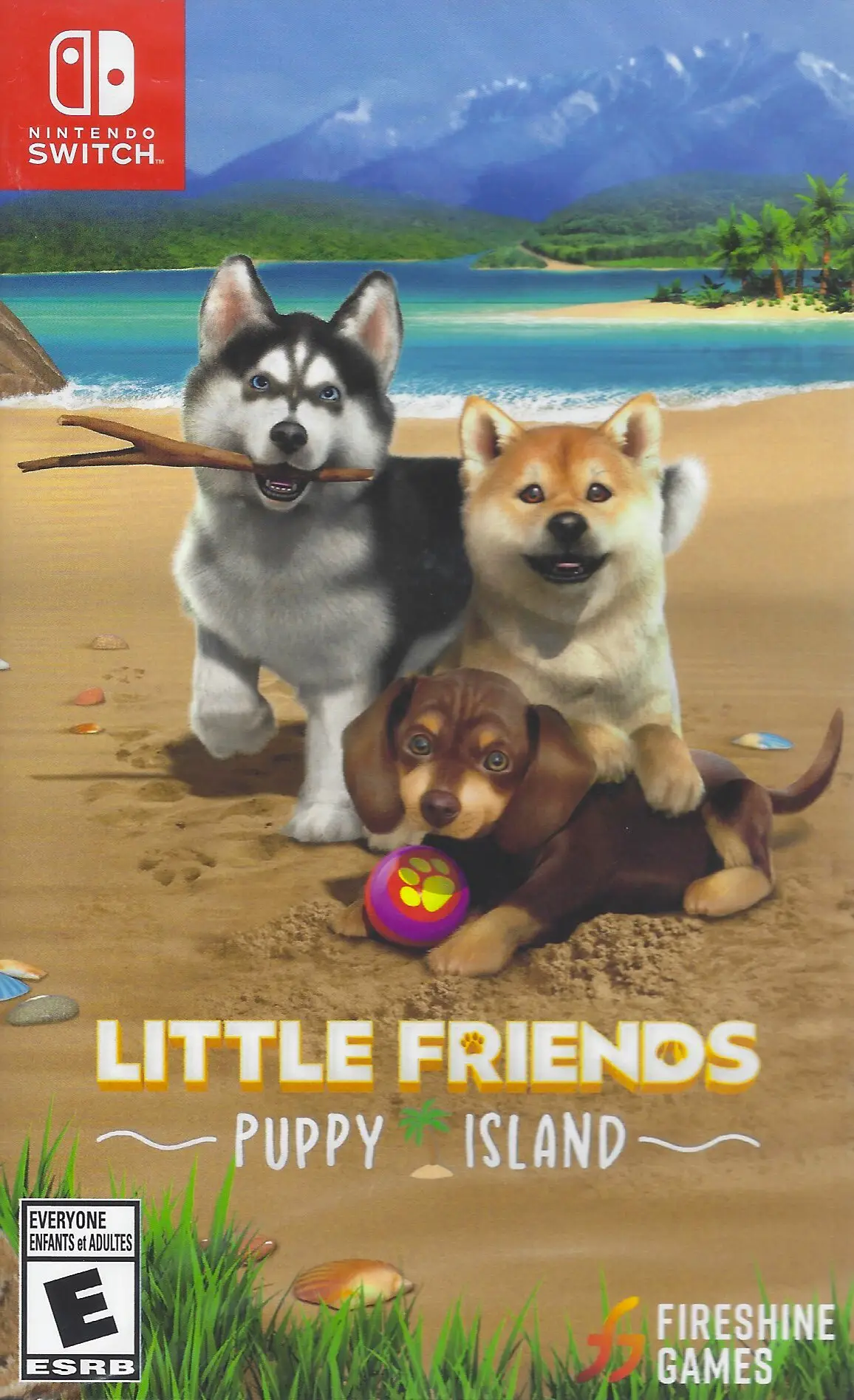 Capa de Little Friends: Puppy Island