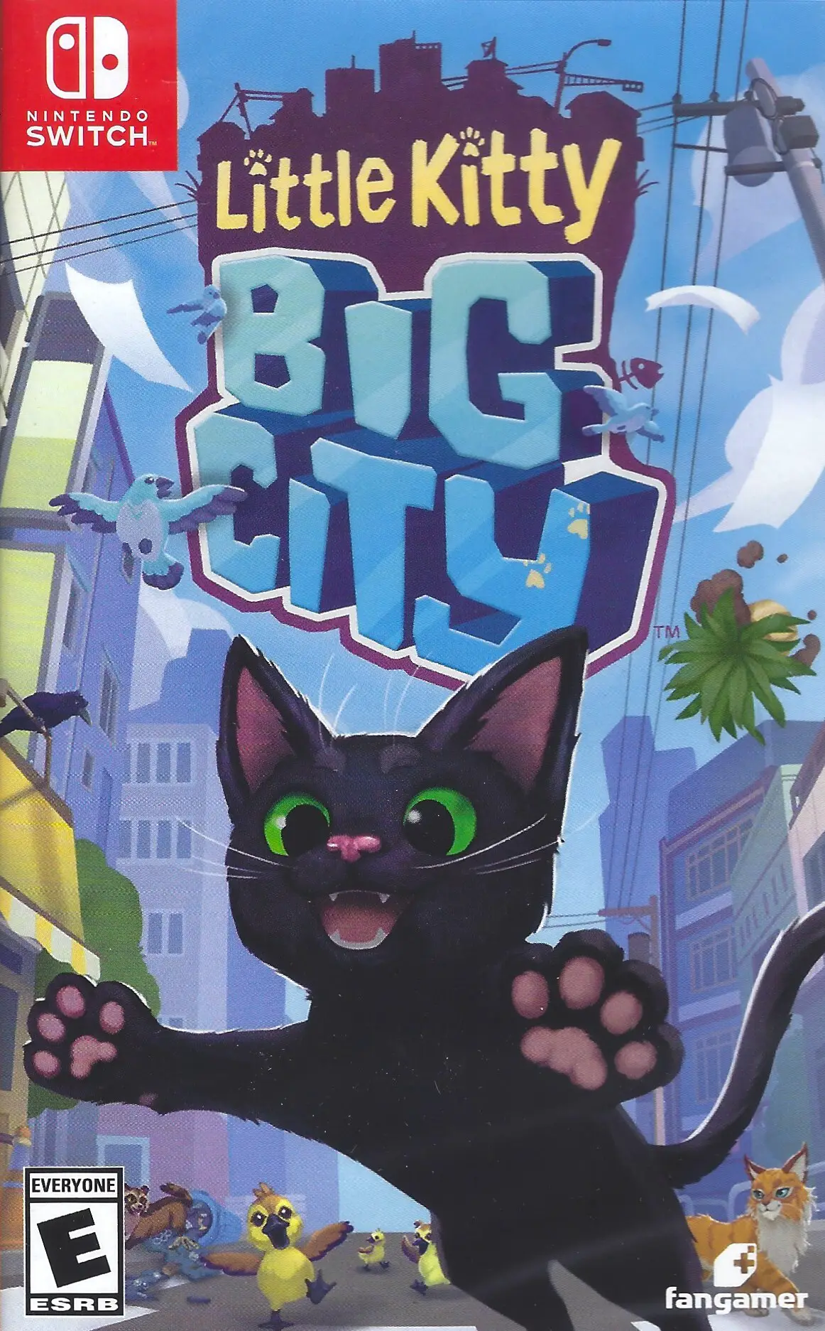 Capa de Little Kitty, Big City