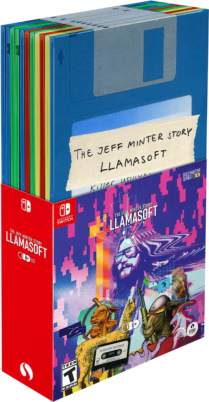 Capa de Llamasoft: The Jeff Minter Story [Deluxe Edition]