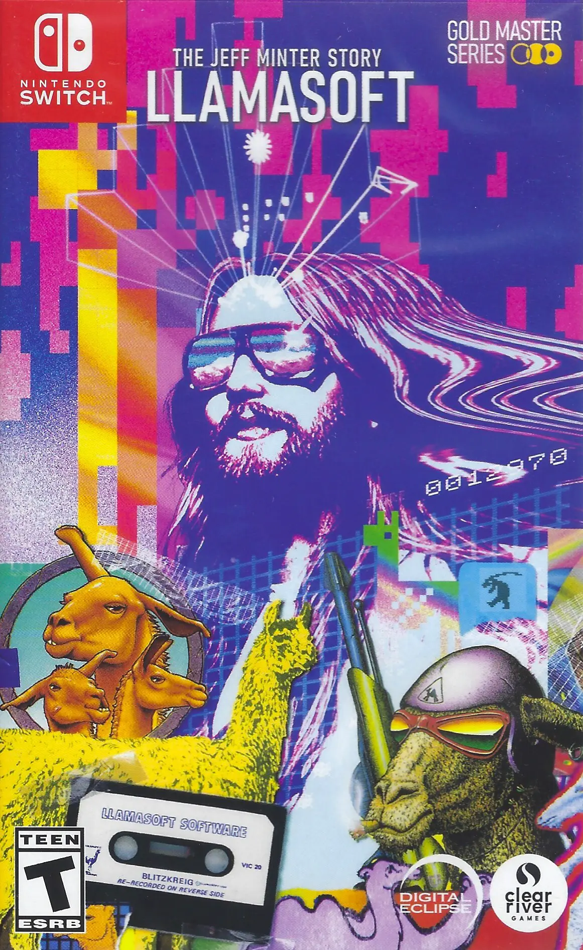 Capa de Llamasoft: The Jeff Minter Story
